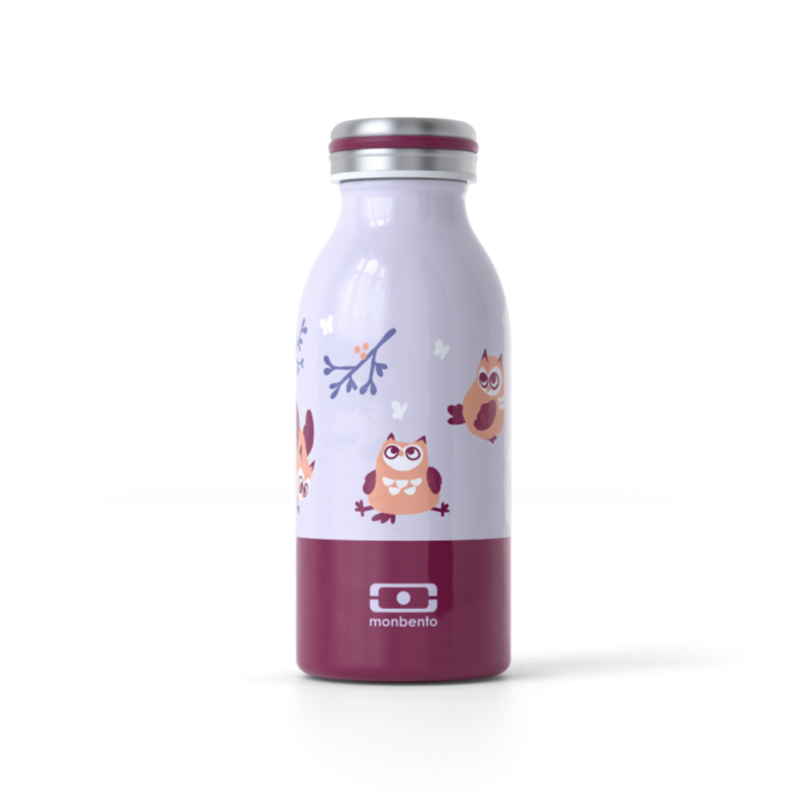 Monbento Monbento – cooly - bouteille isotherme enfant - Owly - mauve