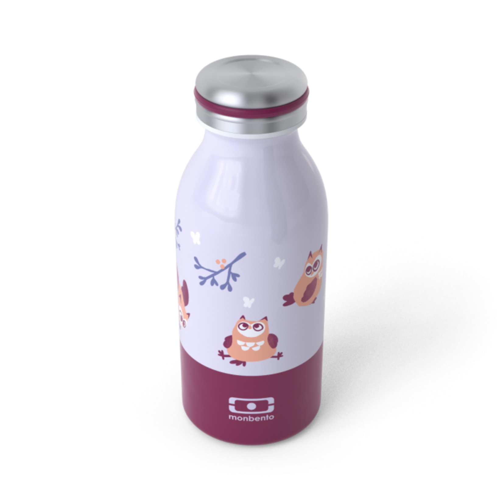 Monbento Monbento – cooly - bouteille isotherme enfant - Owly - mauve