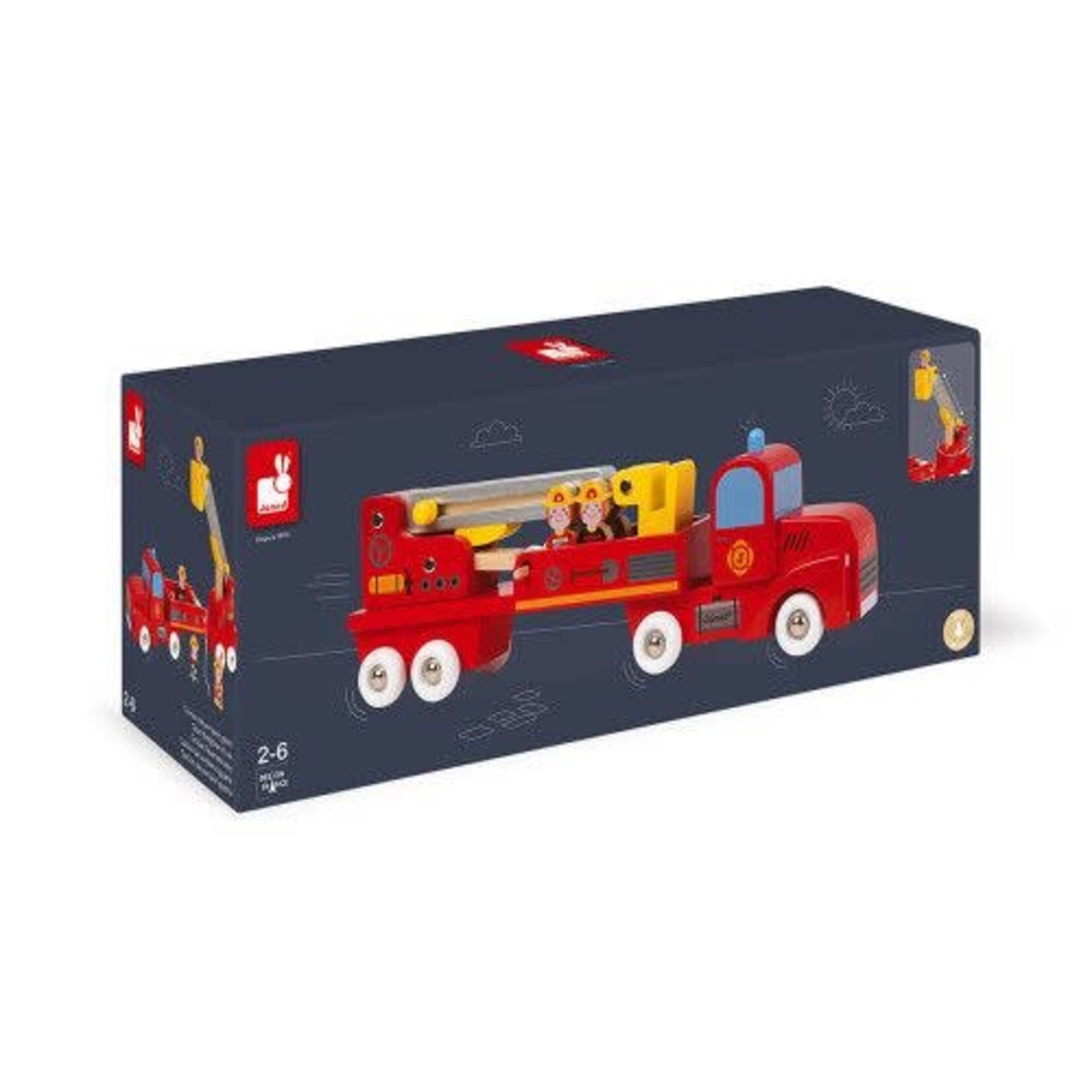 Janod Janod - camion de pompiers géant story