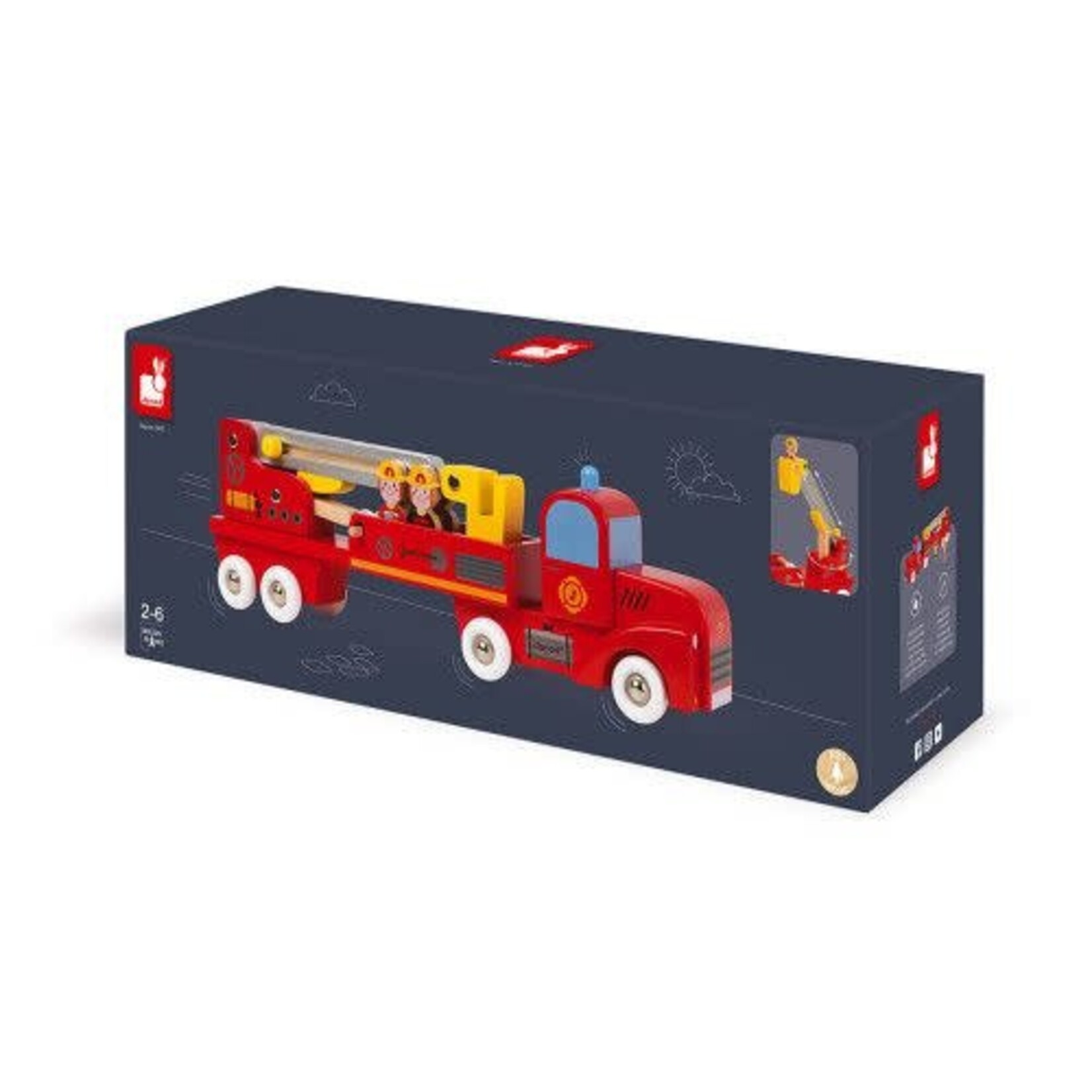 Janod Janod - camion de pompiers géant story