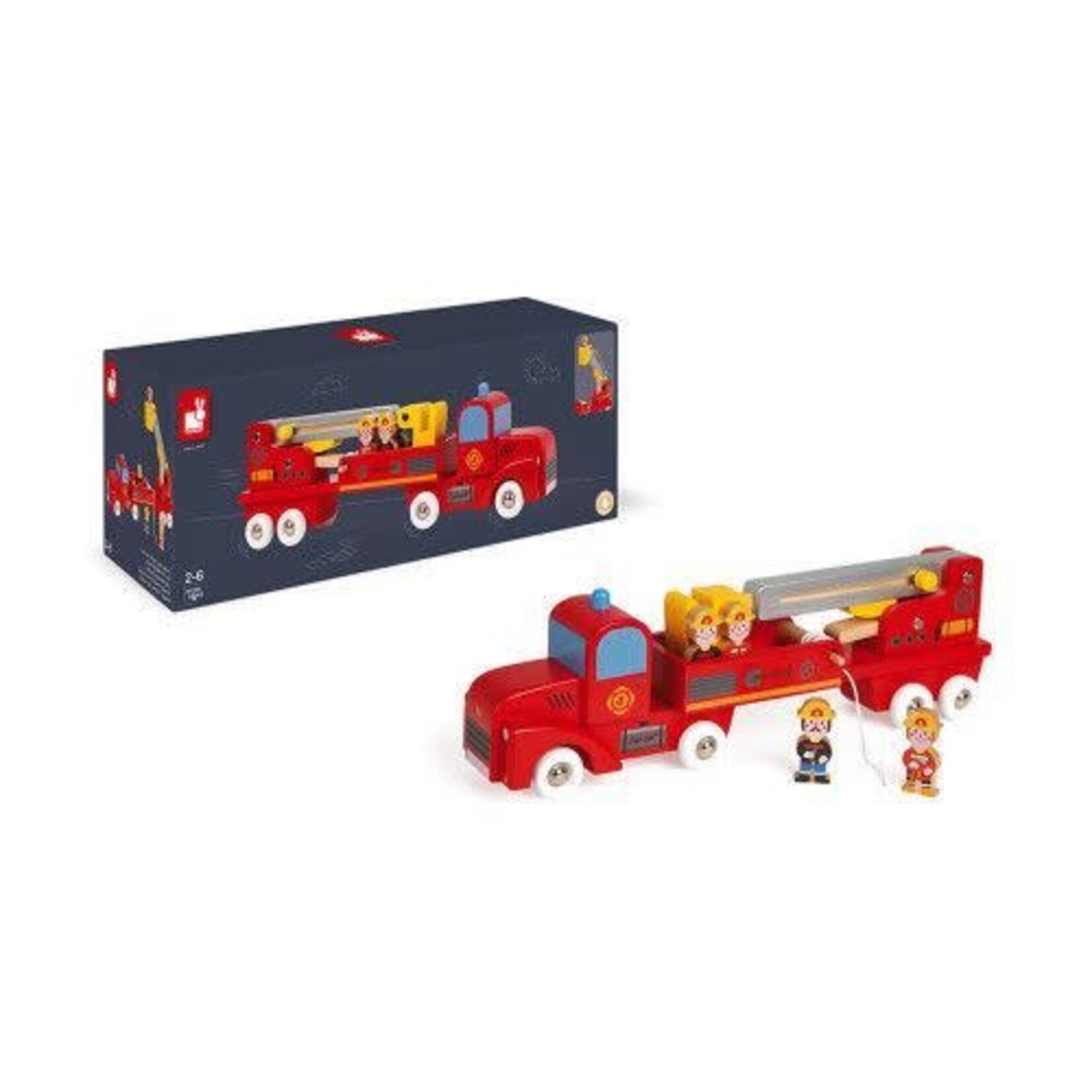 Janod Janod - camion de pompiers géant story