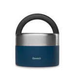 Qwetch Qwetch – boite repas isotherme avec poignée - bleu nuit – 650ml