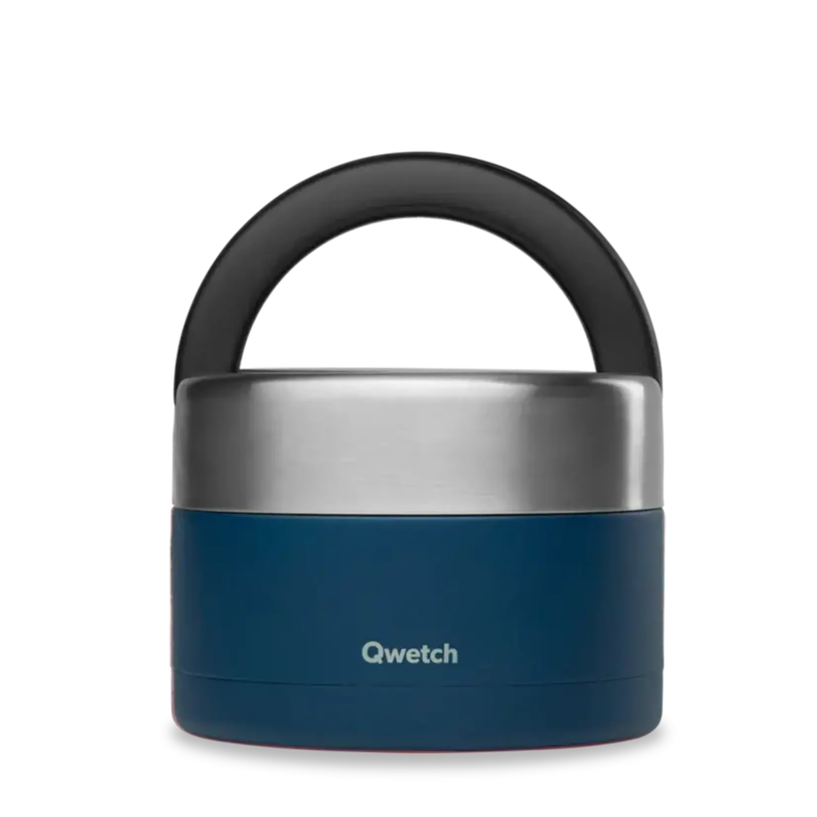 Qwetch Qwetch – boite repas isotherme avec poignée - bleu nuit – 650ml