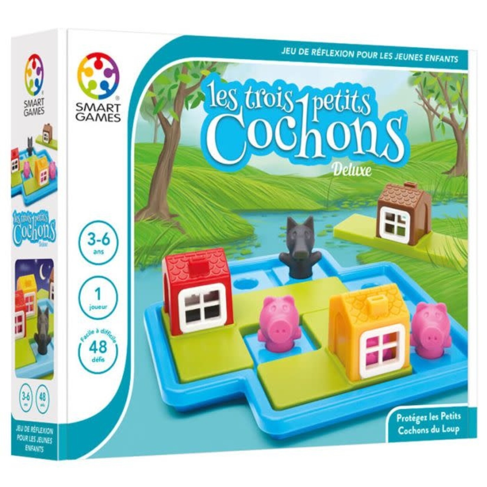 Smartgames Smartgames - les 3 petits cochons Deluxe