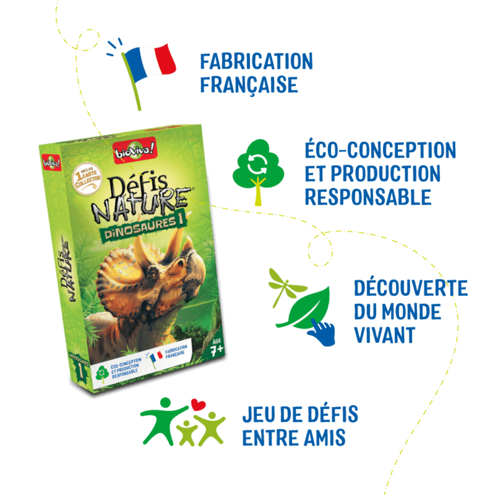 Jeux de société Défis nature - dinosaures 1