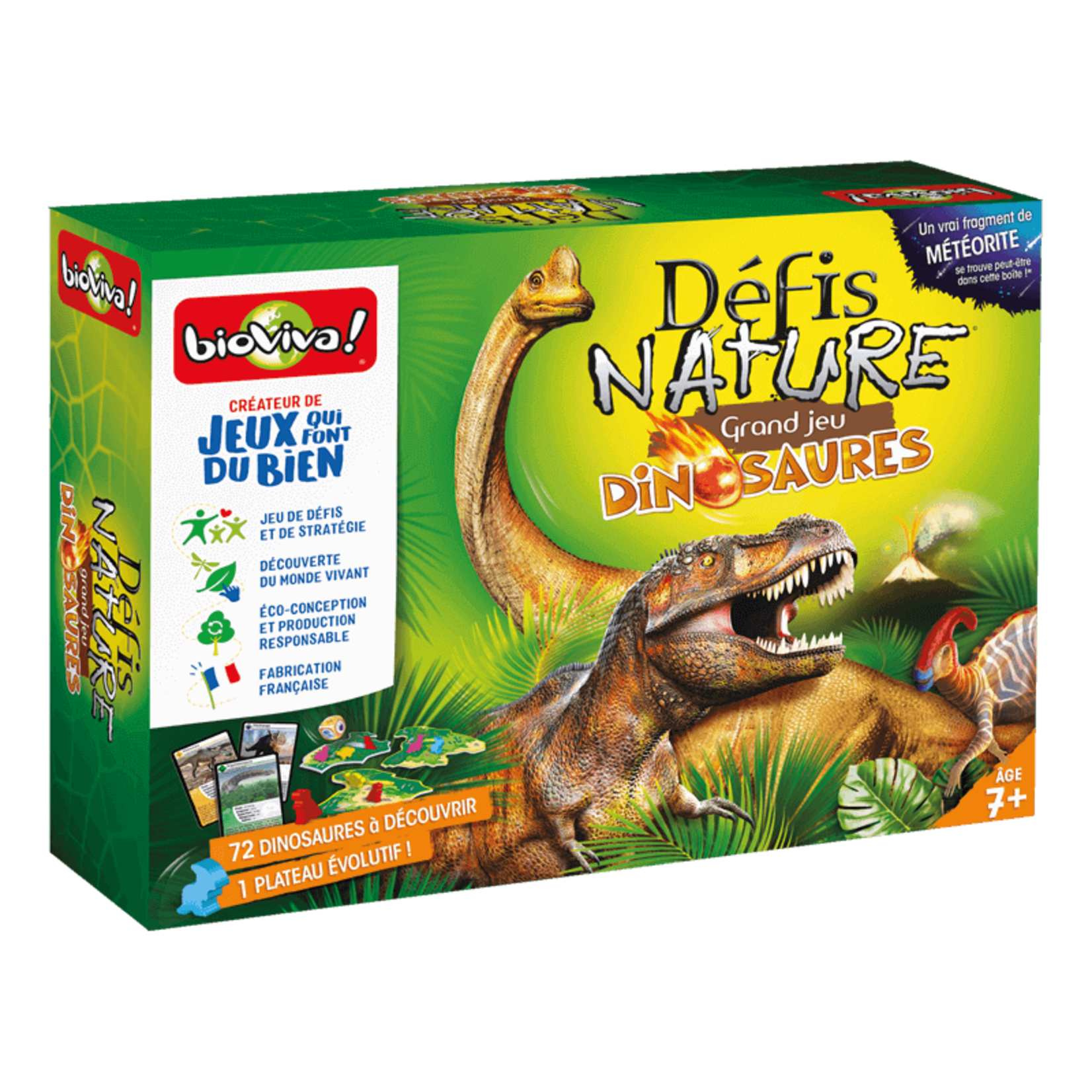 Jeux de société Défis nature - grand jeu dinosaures