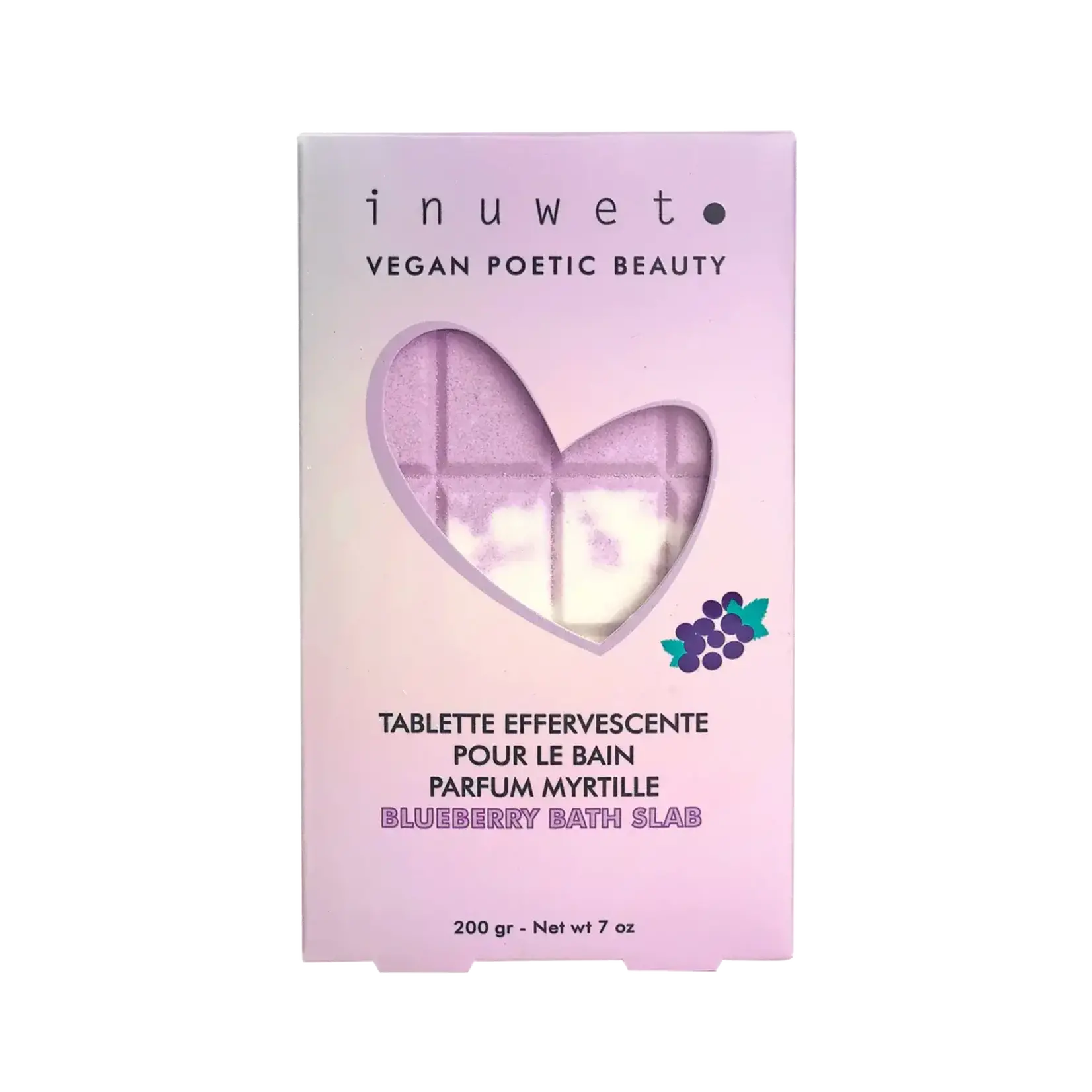 Inuwet Inuwet - coffret de bain - myrtille