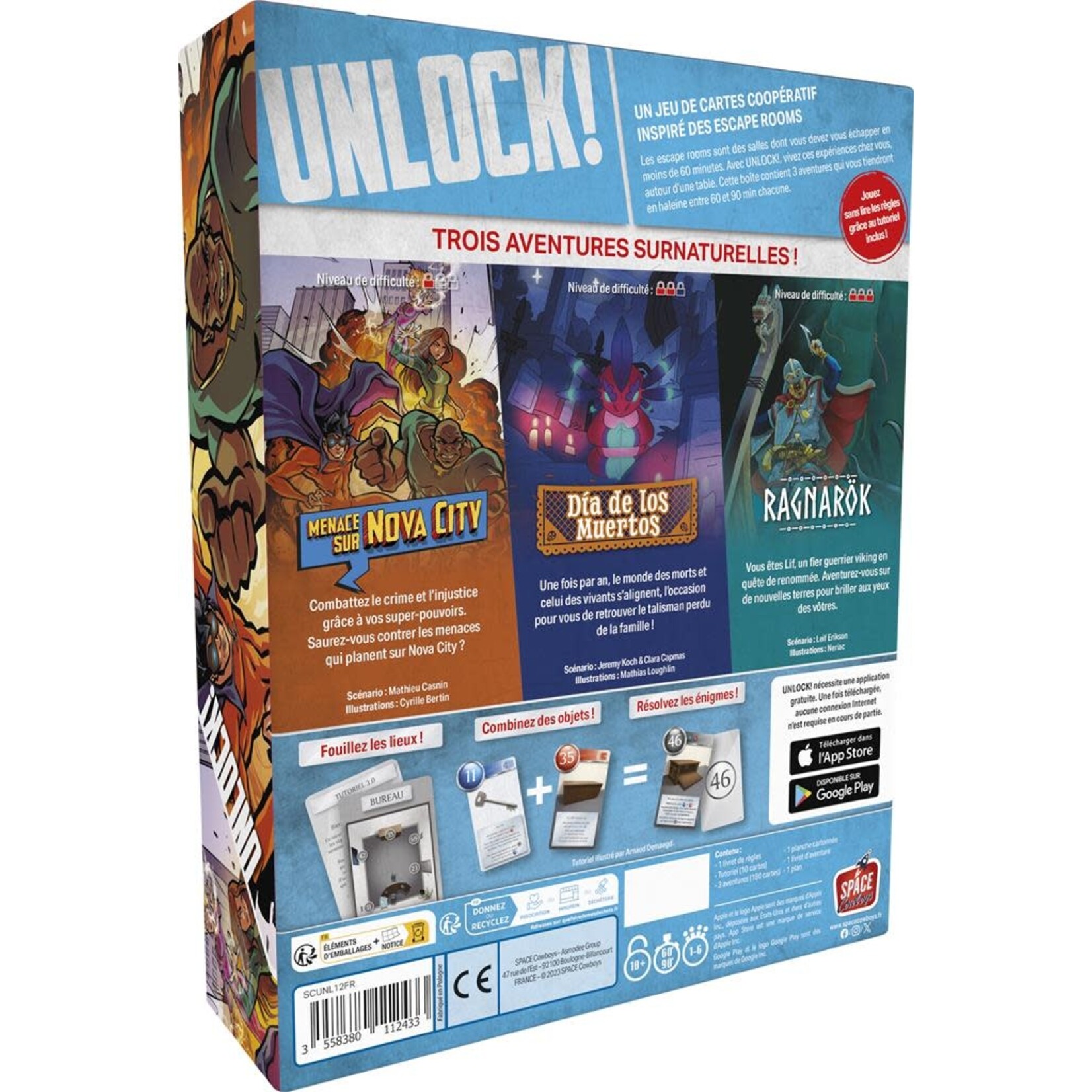 Jeux de société Unlock 12 – Supernatural Adventures