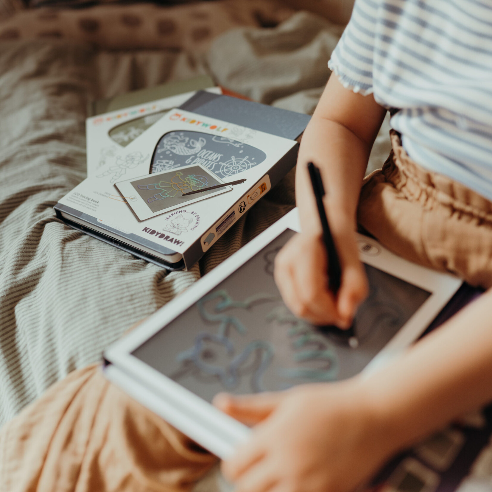 Kidywolf Kidywolf – Kidydraw mini– tablette à dessins - animaux