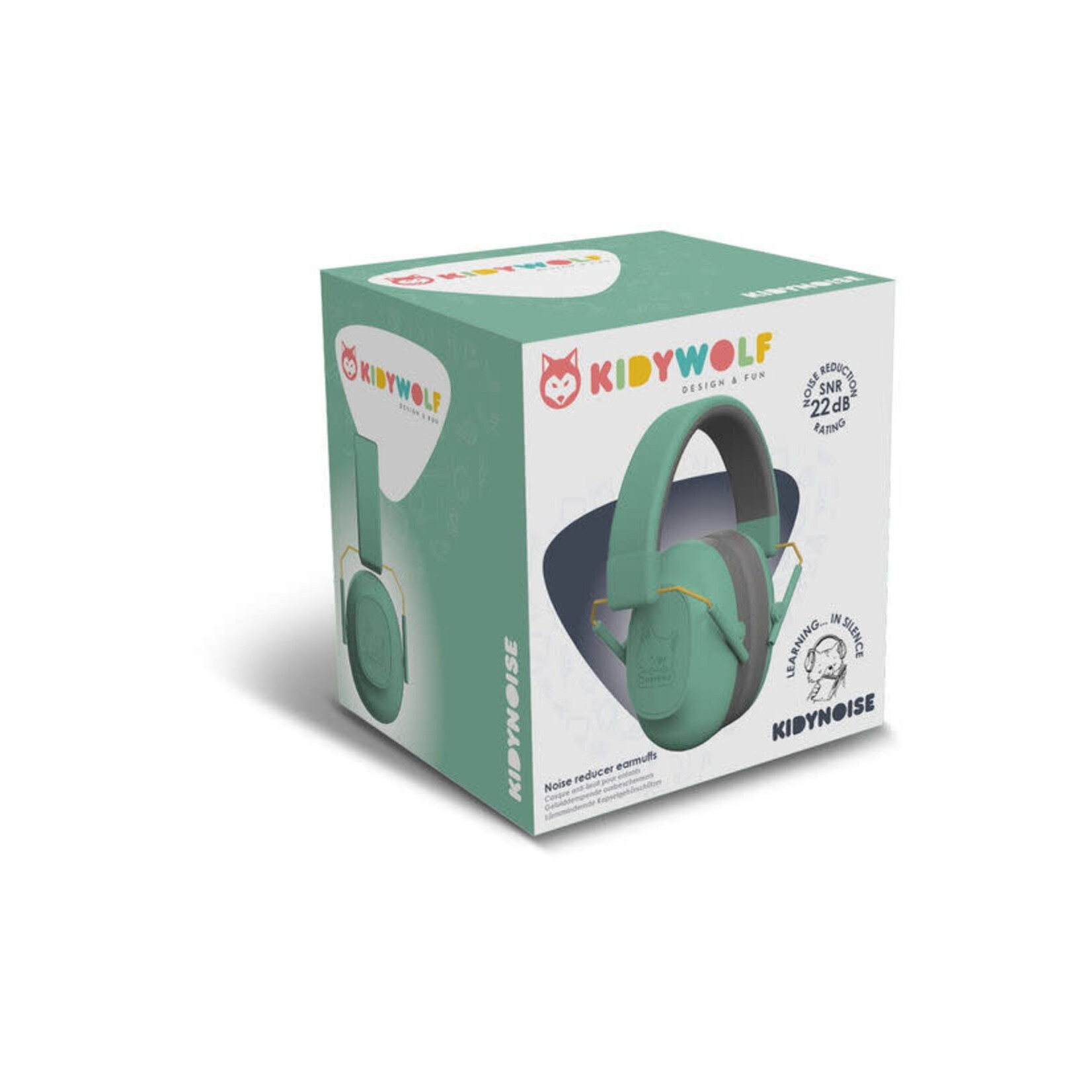 Kidywolf Kidywolf – casque anti-bruit - kidynoise - vert