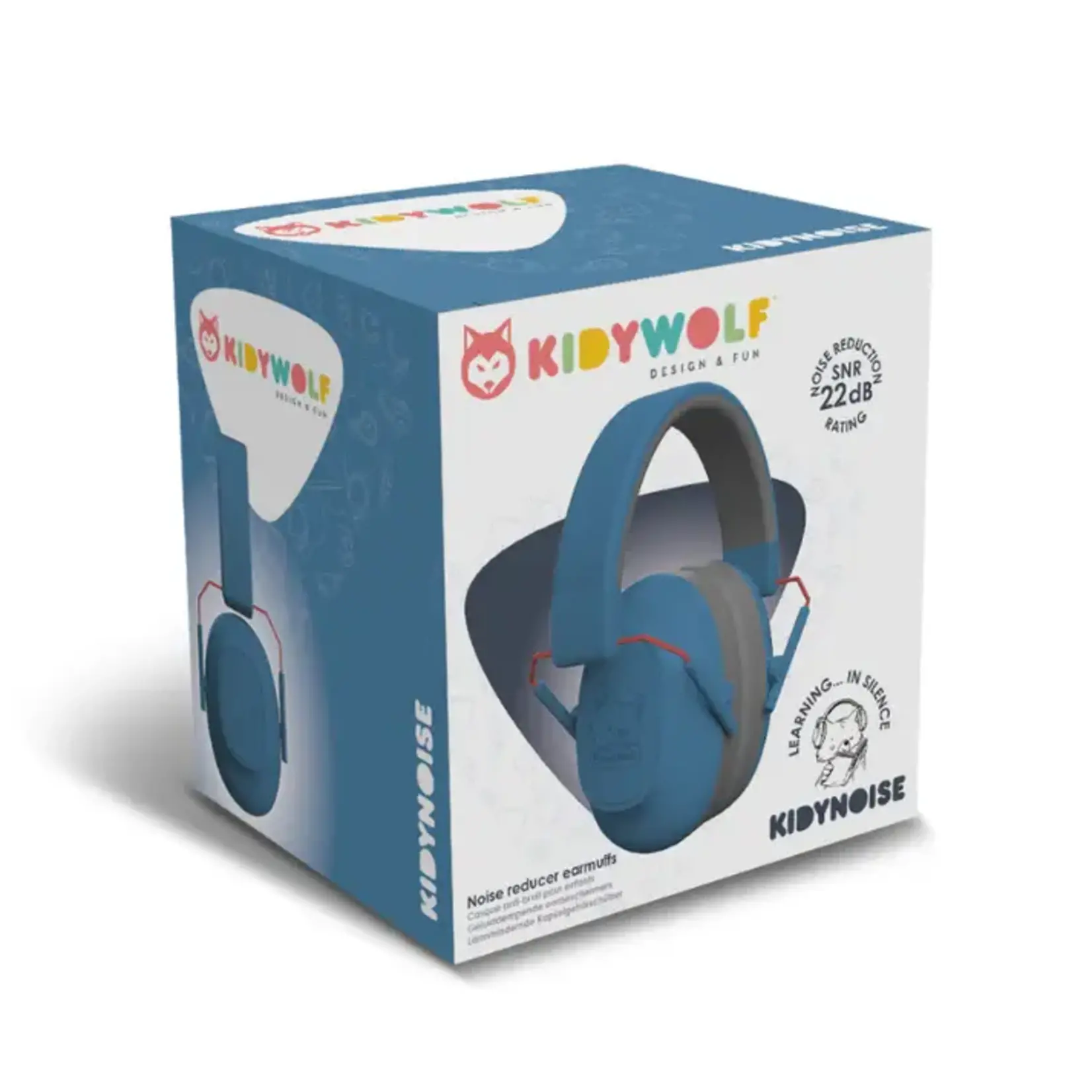 Kidywolf Kidywolf – casque anti-bruit - kidynoise -bleu