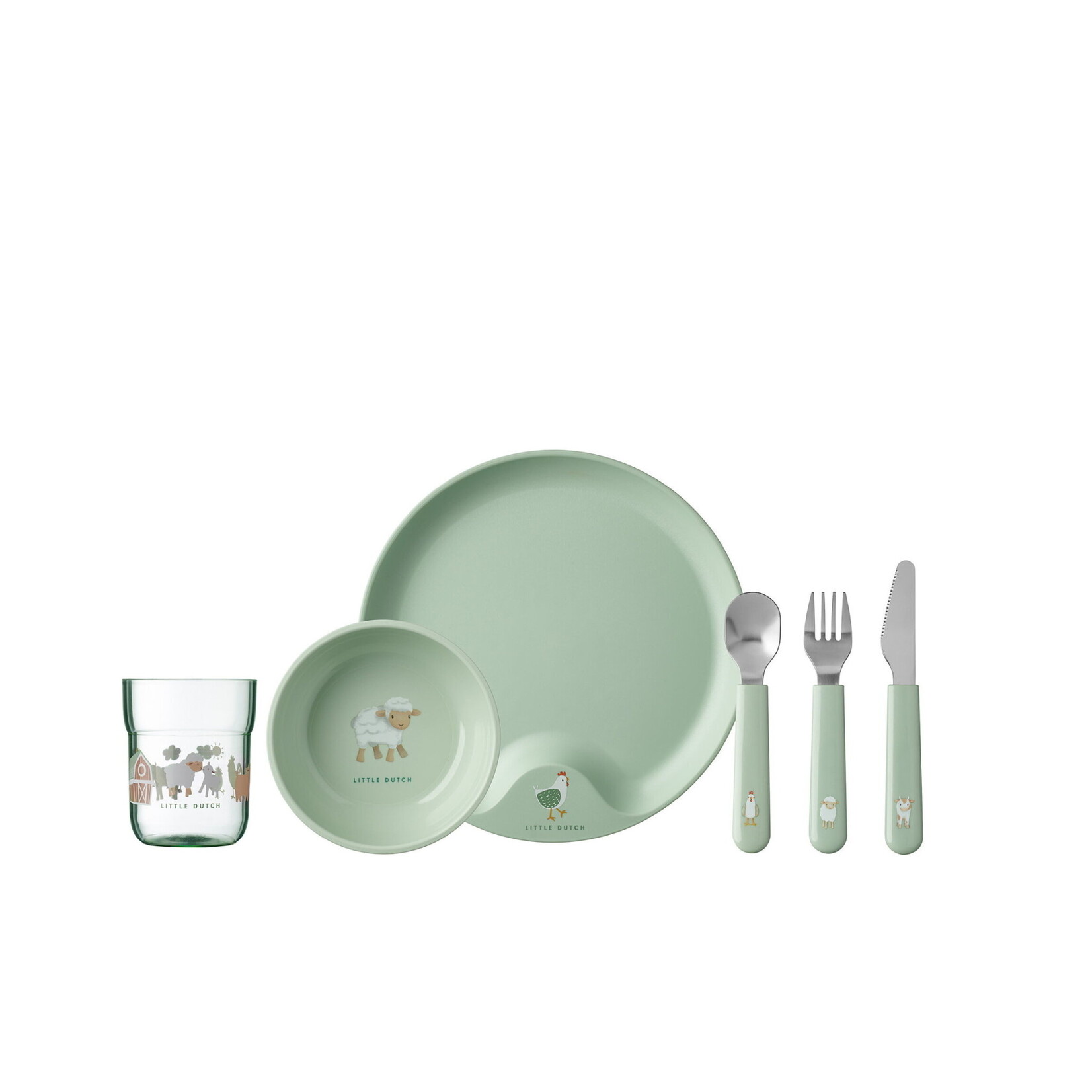 Mepal Mepal - coffret repas enfant mio 6 pièces - little farm