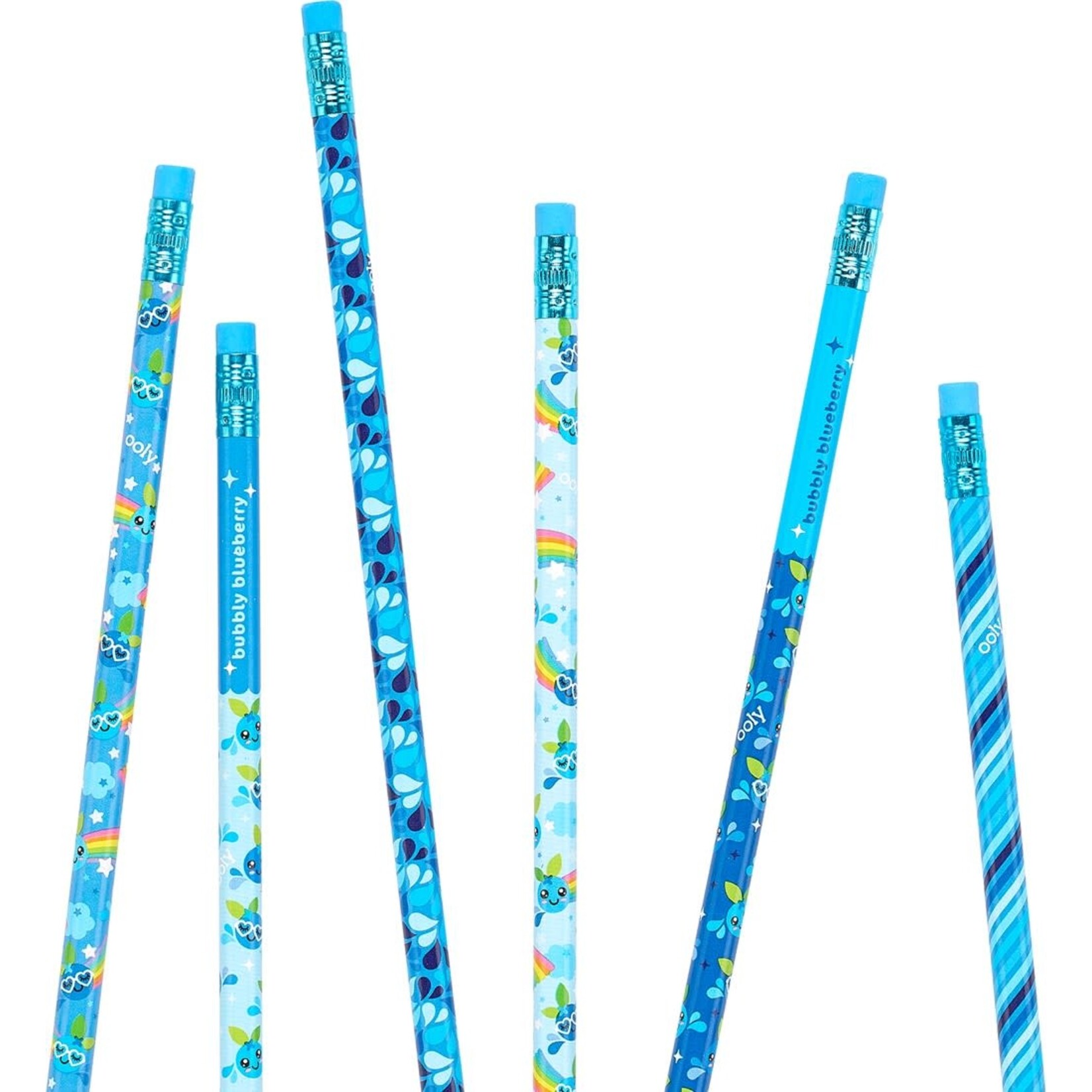 Ooly Ooly - crayons graphites parfumés - myrtille