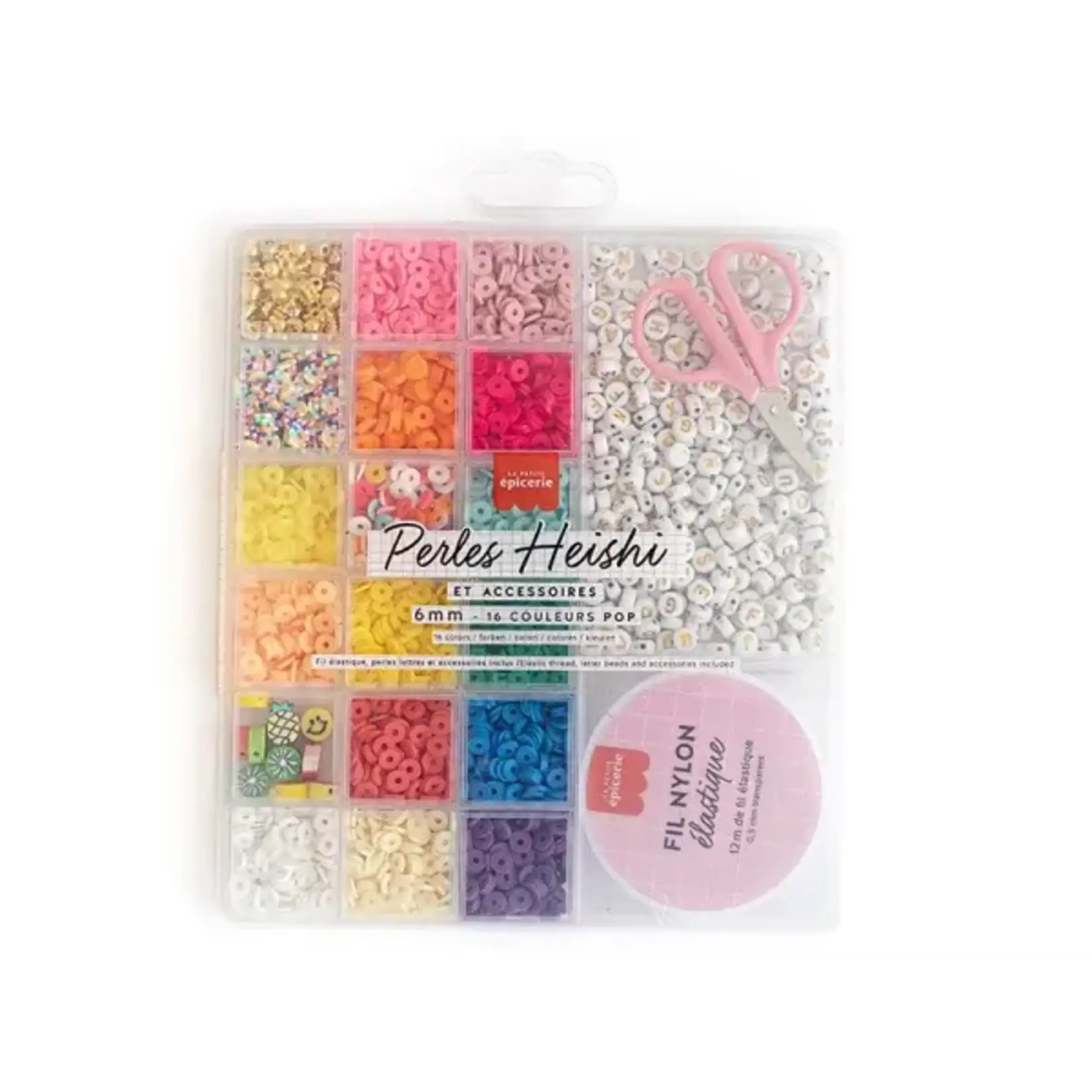 La petite épicerie La petite épicerie - perles Heishi - maxi boite - pop