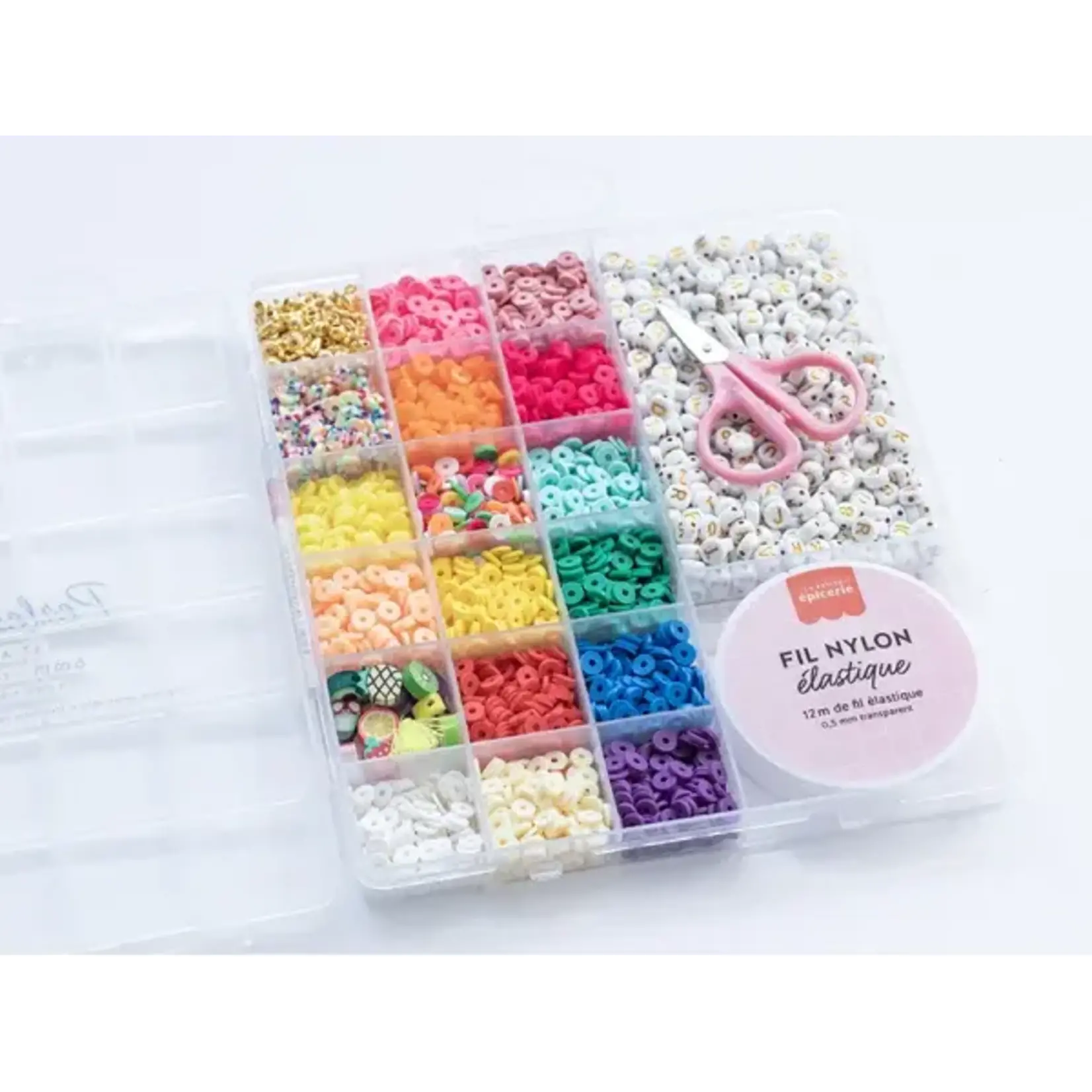 La petite épicerie La petite épicerie - perles Heishi - maxi boite - pop