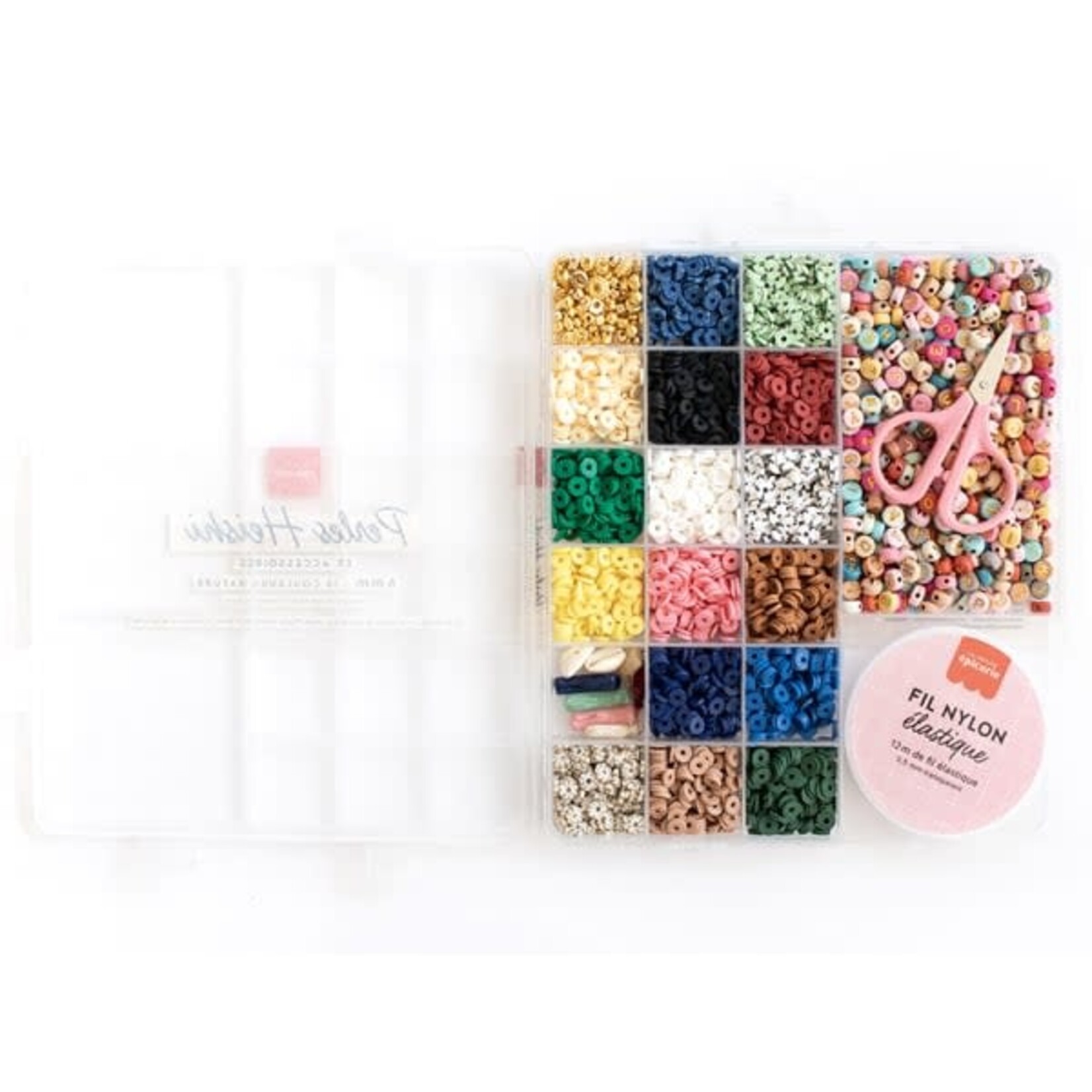 La petite épicerie La petite épicerie - perles Heishi - maxi boite - nature