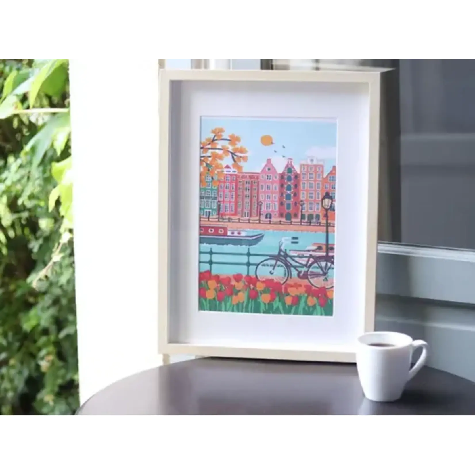 La petite épicerie La petite épicerie - Kit peinture au numéro - Amsterdam / Nidhi Kachhadiya