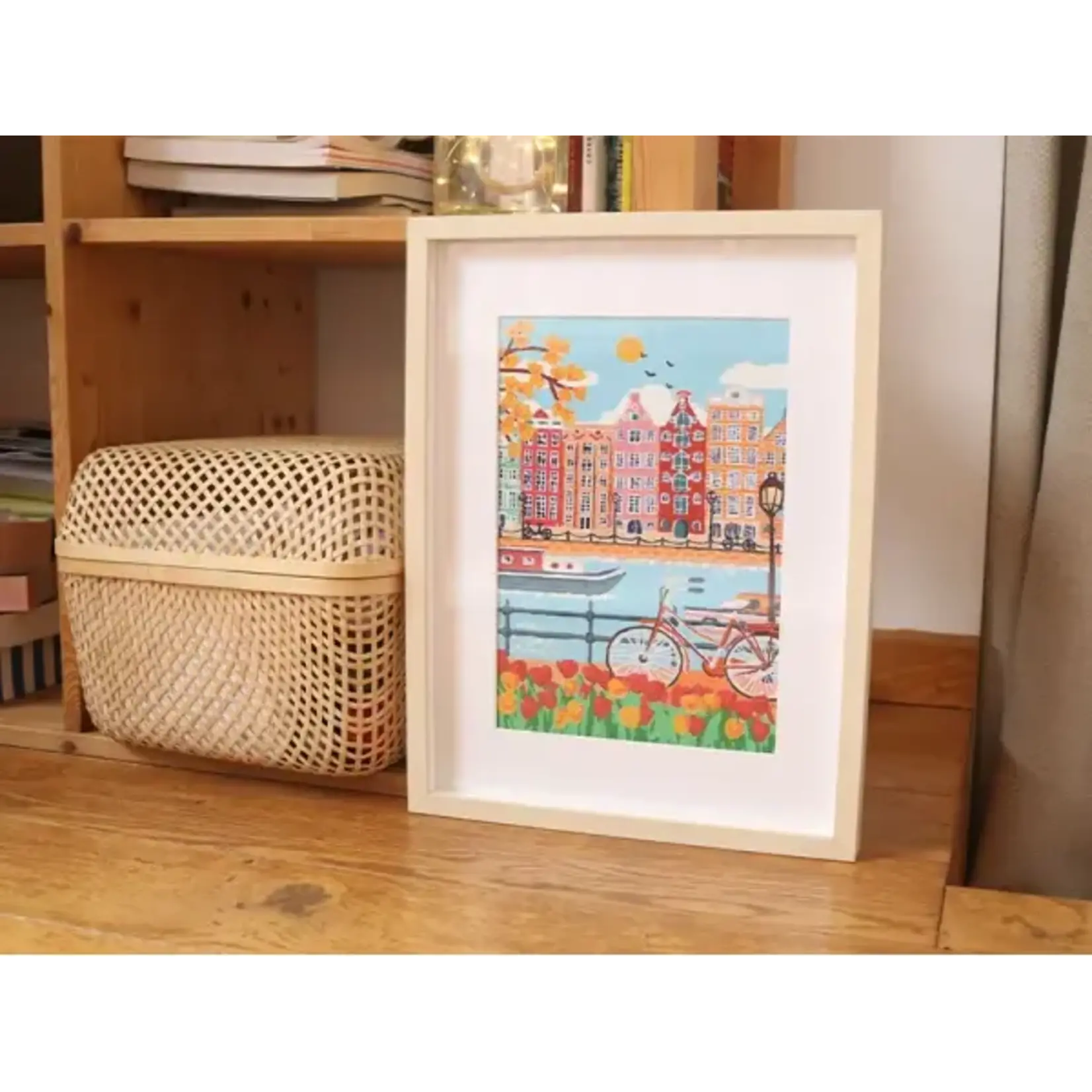 La petite épicerie La petite épicerie - Kit peinture au numéro - Amsterdam / Nidhi Kachhadiya