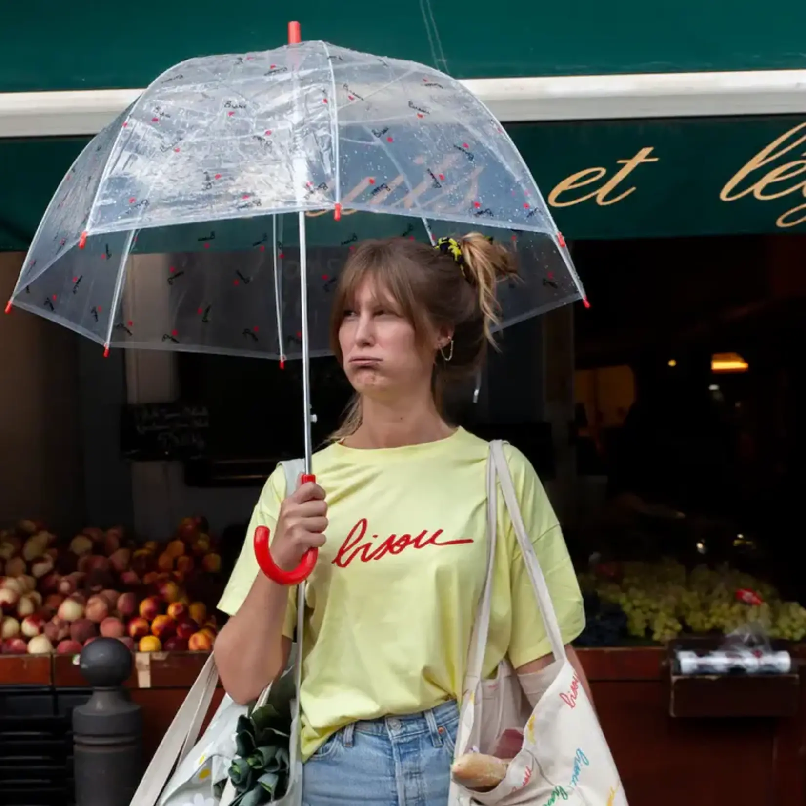 Mathilde Cabanas Mathilde Cabanas - parapluie - adulte - bisou