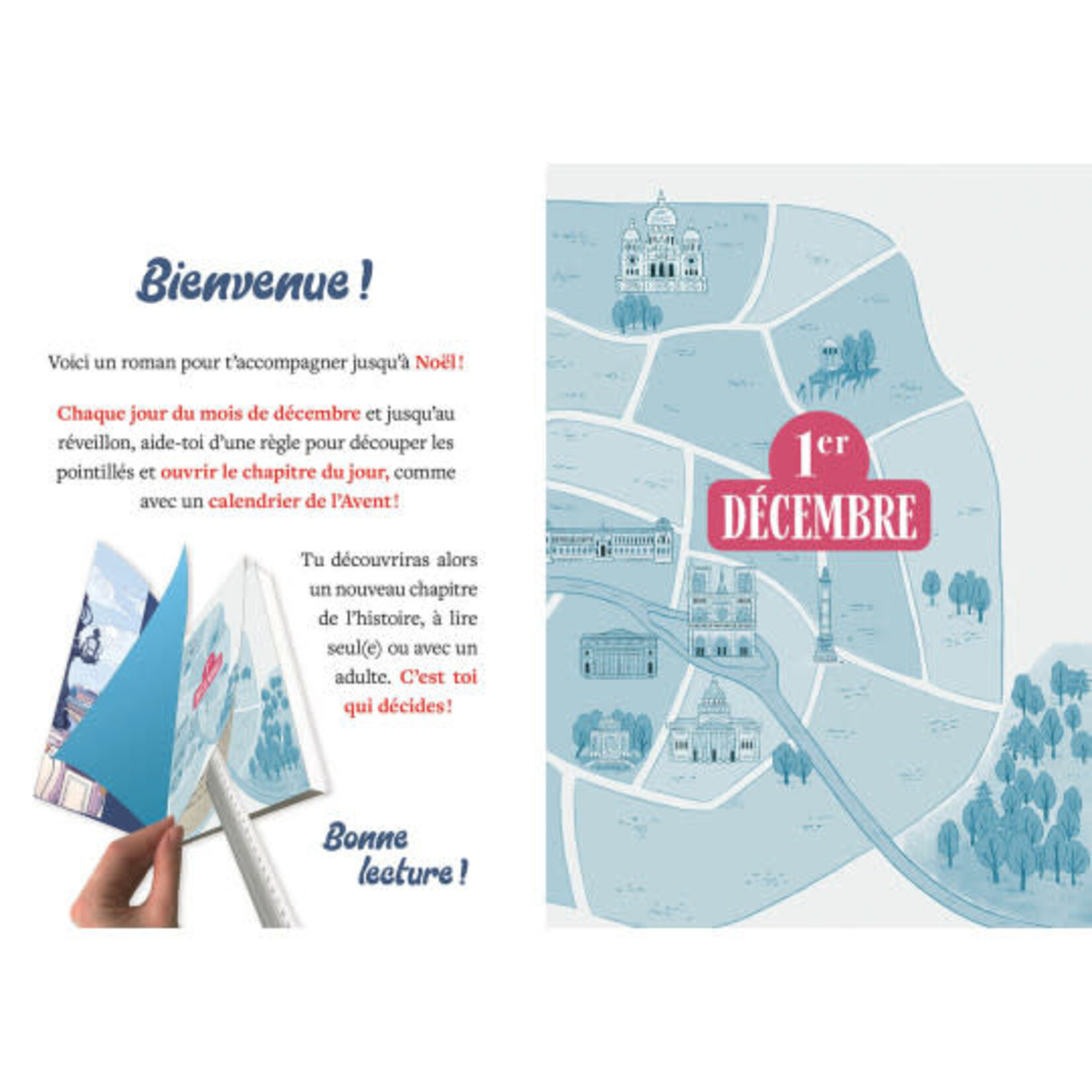 Auzou Roman de l’Avent – un Noël à Paris