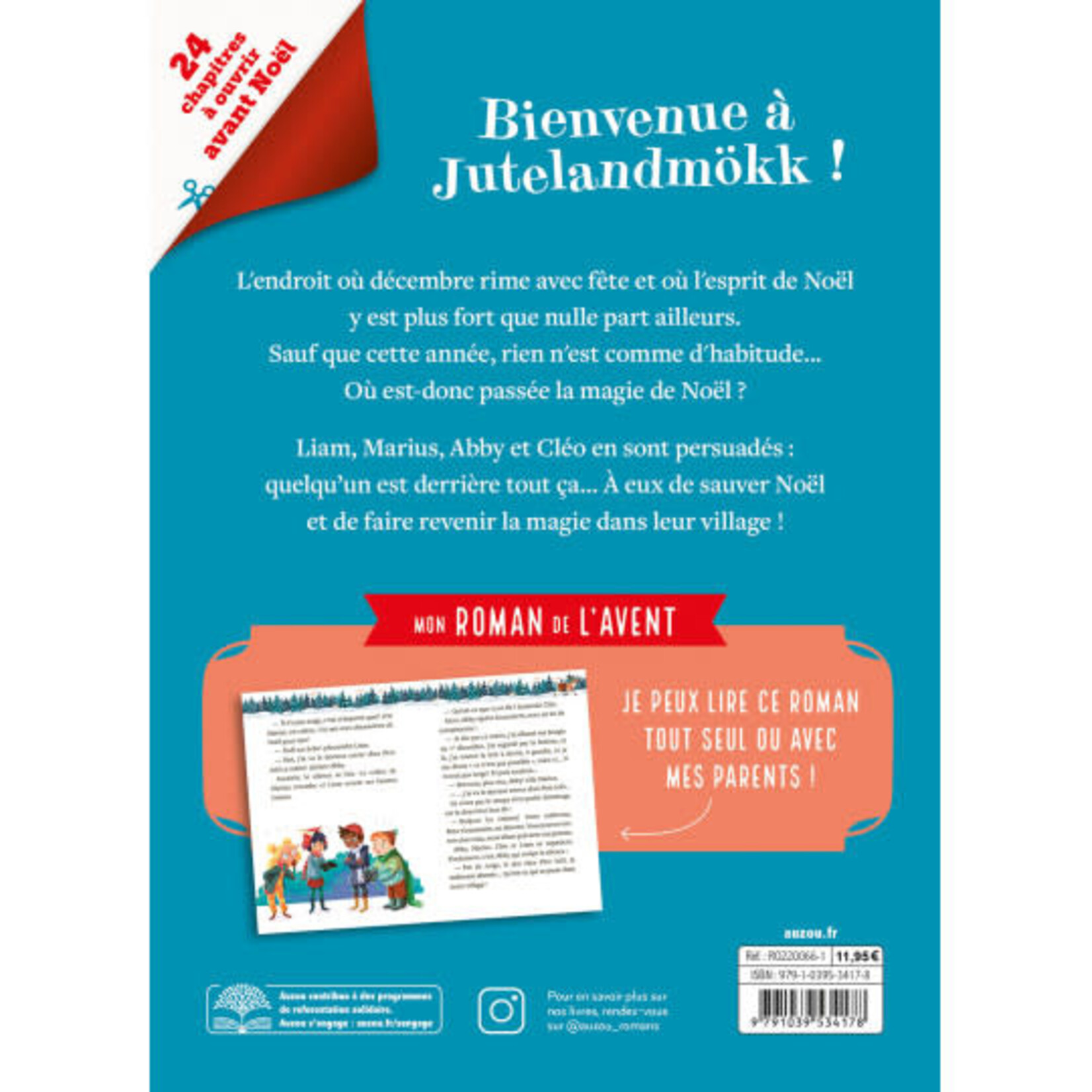 Auzou Roman de l’Avent – la magie de Noël