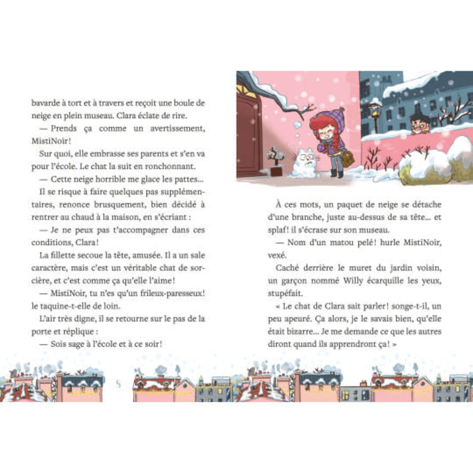 Auzou Roman de l’Avent – le Noël de Clara la petite sorcière