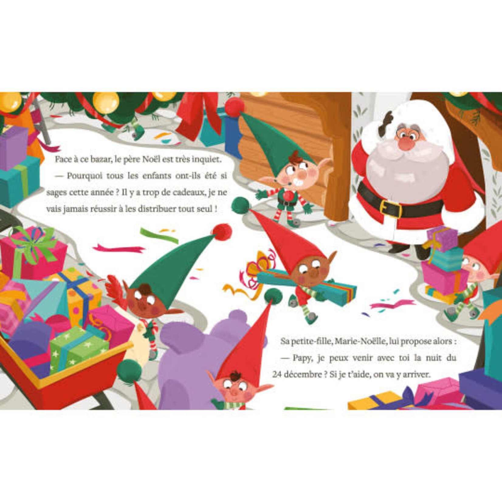 Auzou Mon premier roman de l’Avent - le concours du Père Noël