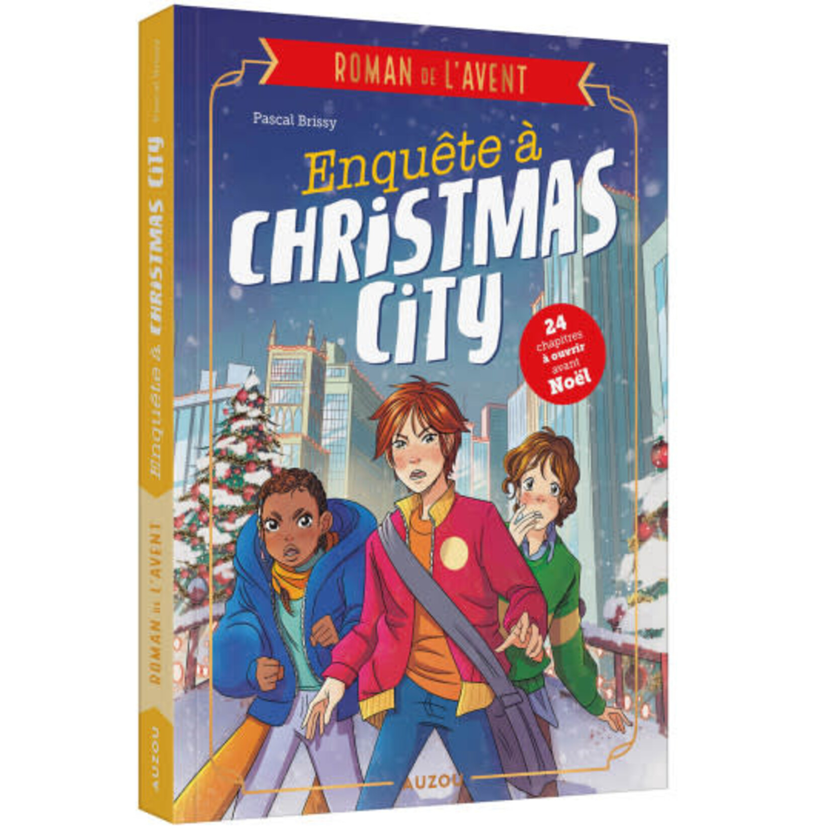 Auzou Roman de l’Avent – enquête à christmas city