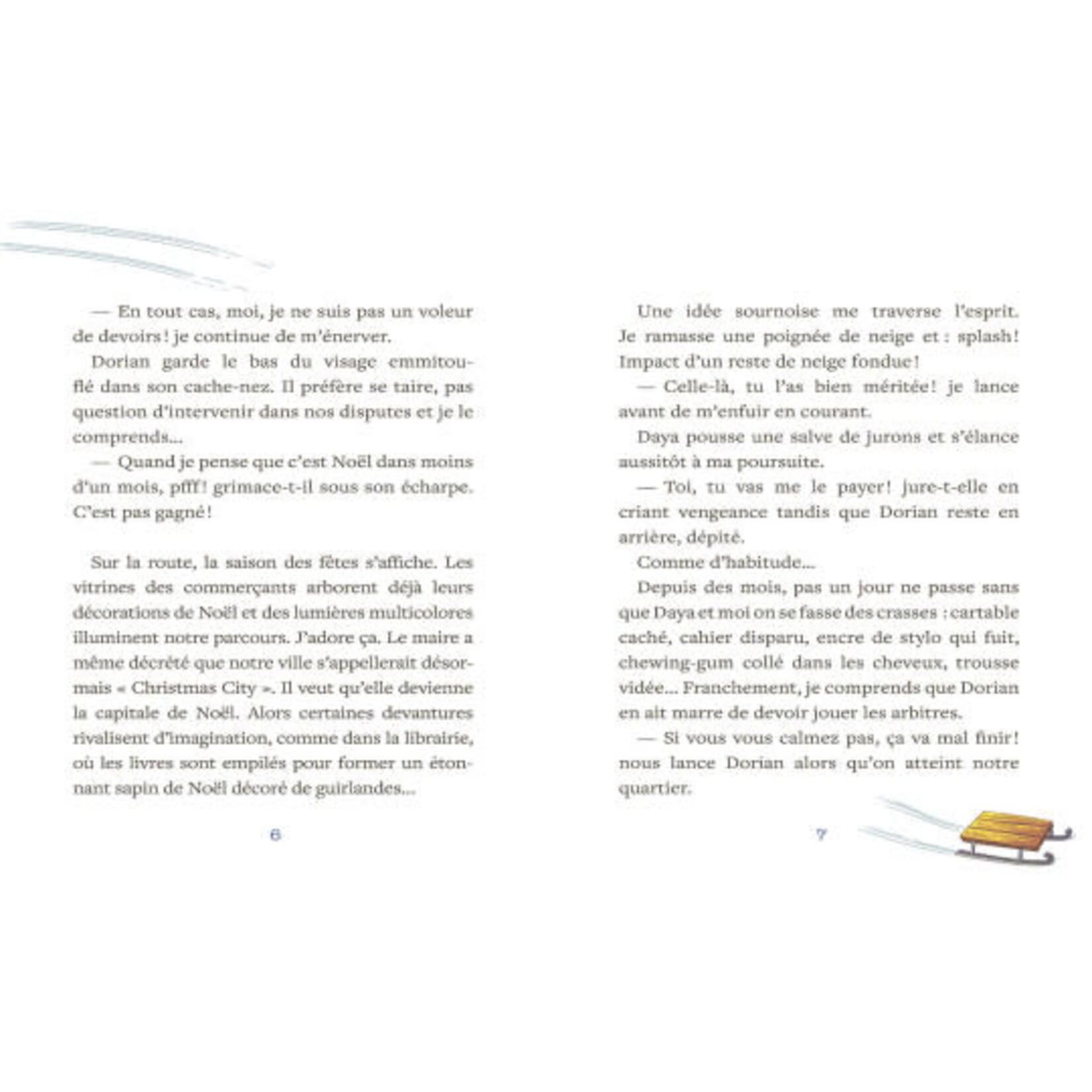 Auzou Roman de l’Avent – enquête à christmas city