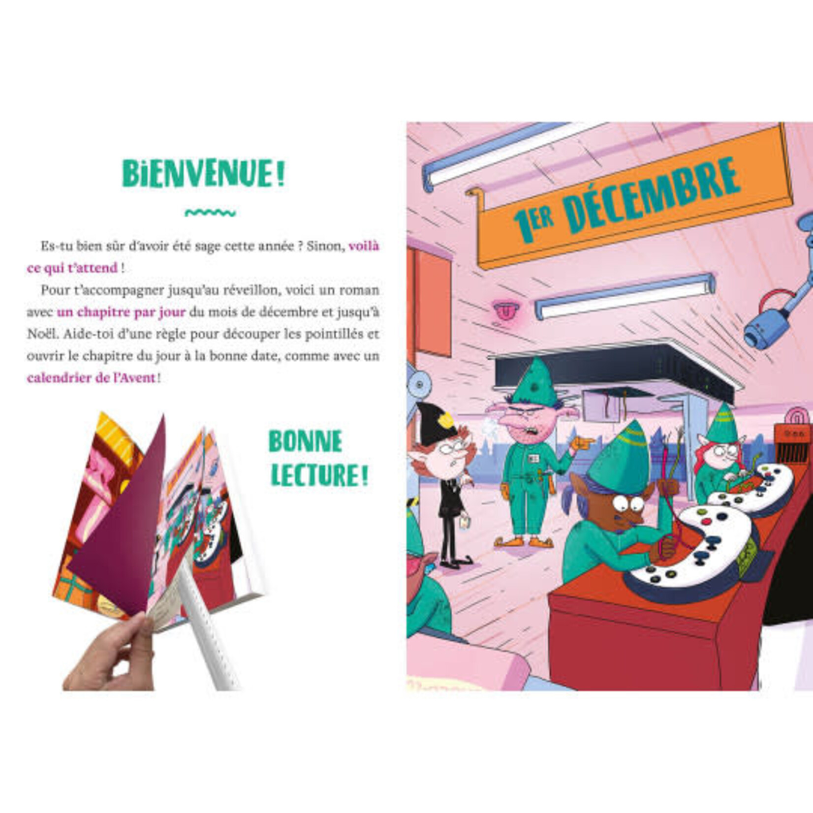 Auzou Roman de l’Avent - mission cadeaux nuls