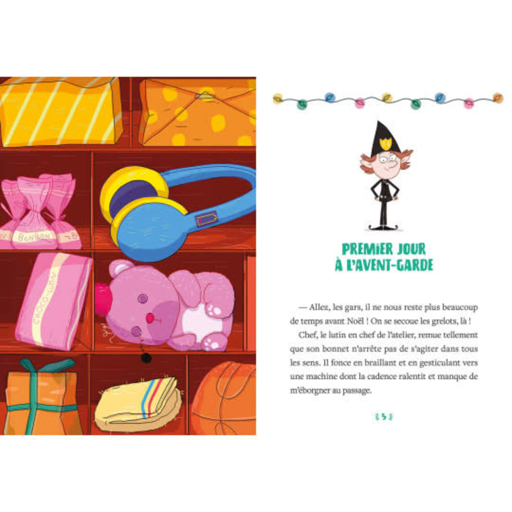 Auzou Roman de l’Avent - mission cadeaux nuls