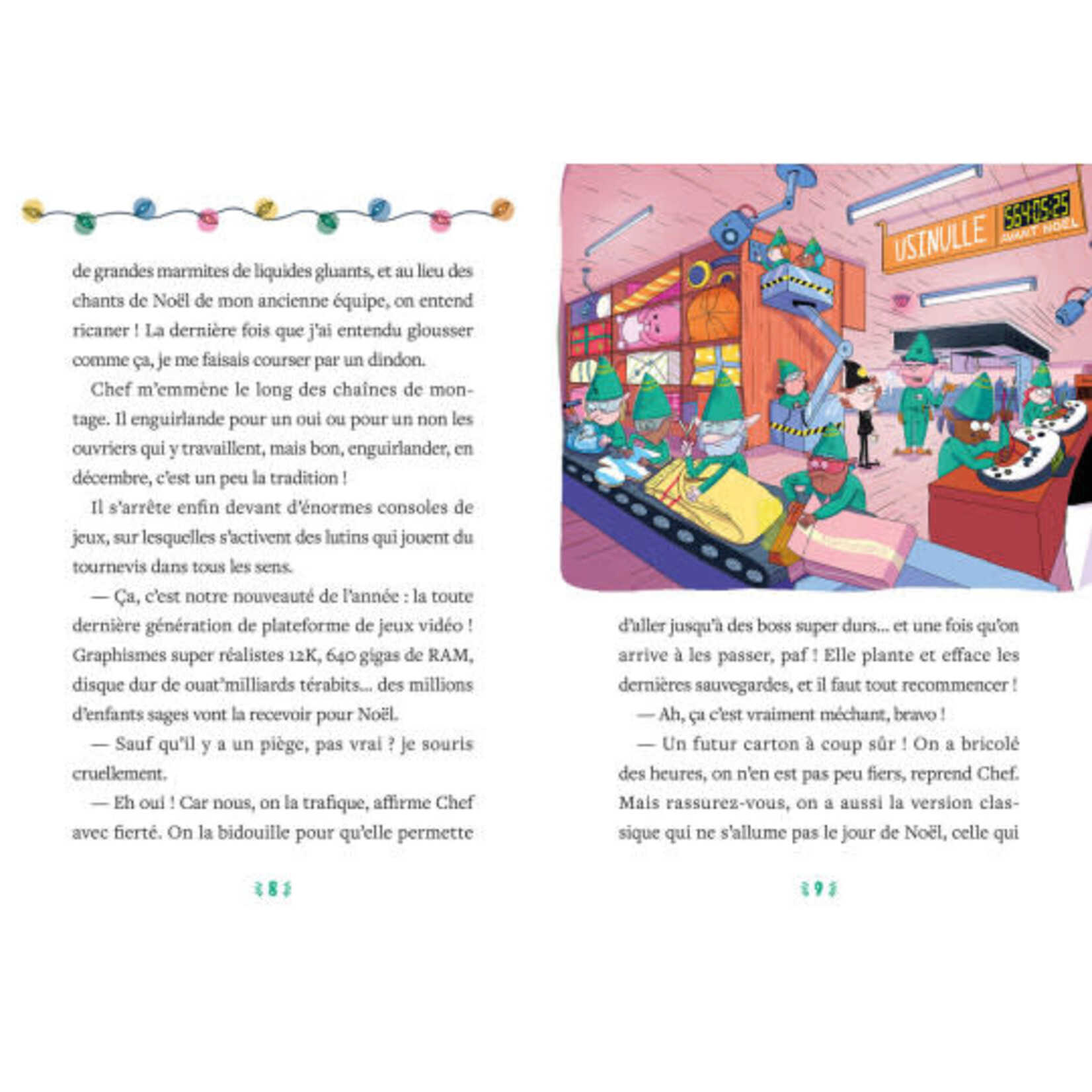 Auzou Roman de l’Avent - mission cadeaux nuls