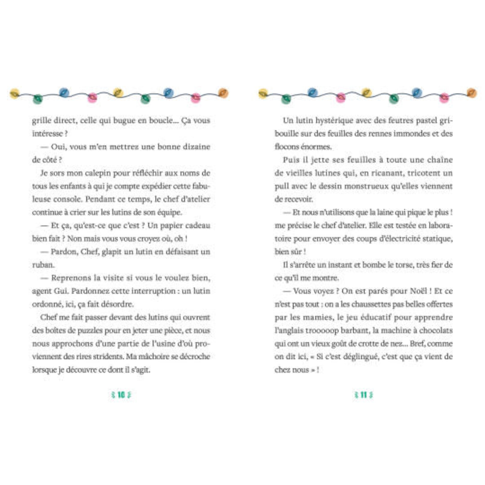 Auzou Roman de l’Avent - mission cadeaux nuls