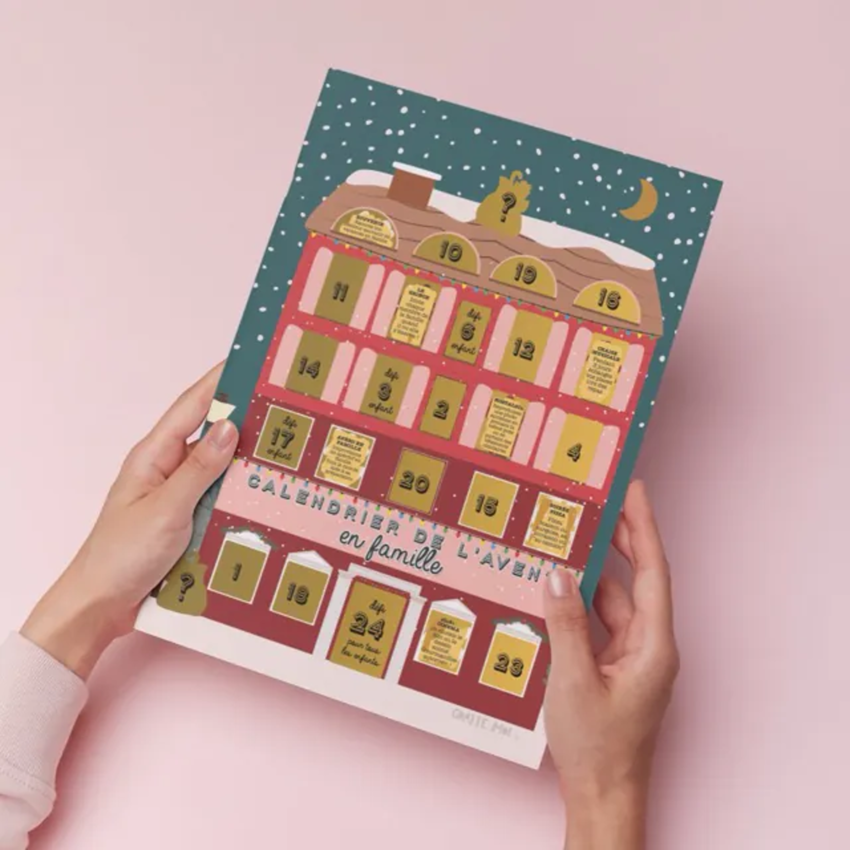 Gratte-moi Gratte-moi - calendrier de l'Avent à  gratter - en famille