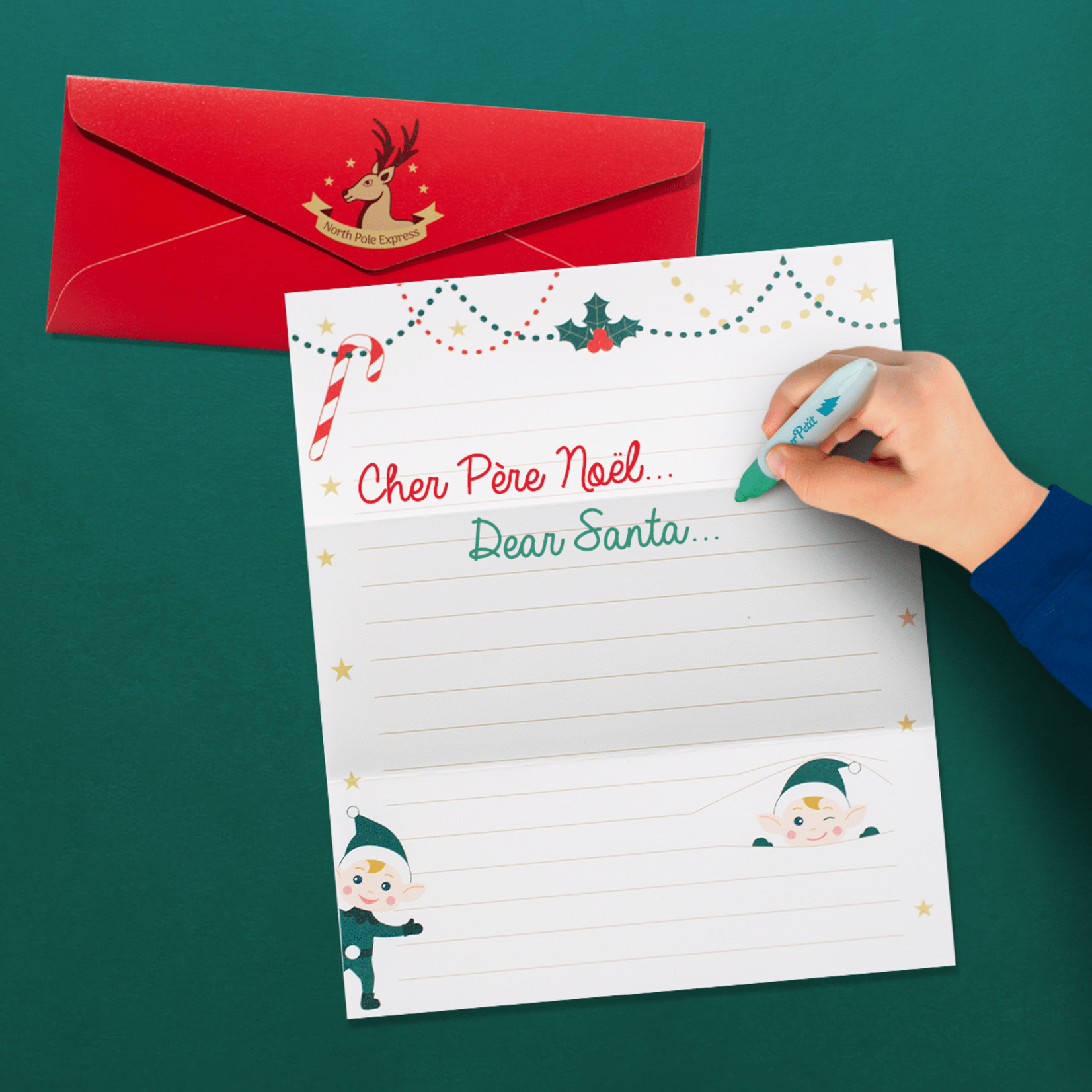 Superpetit Superpetit – set de table - village de Noël