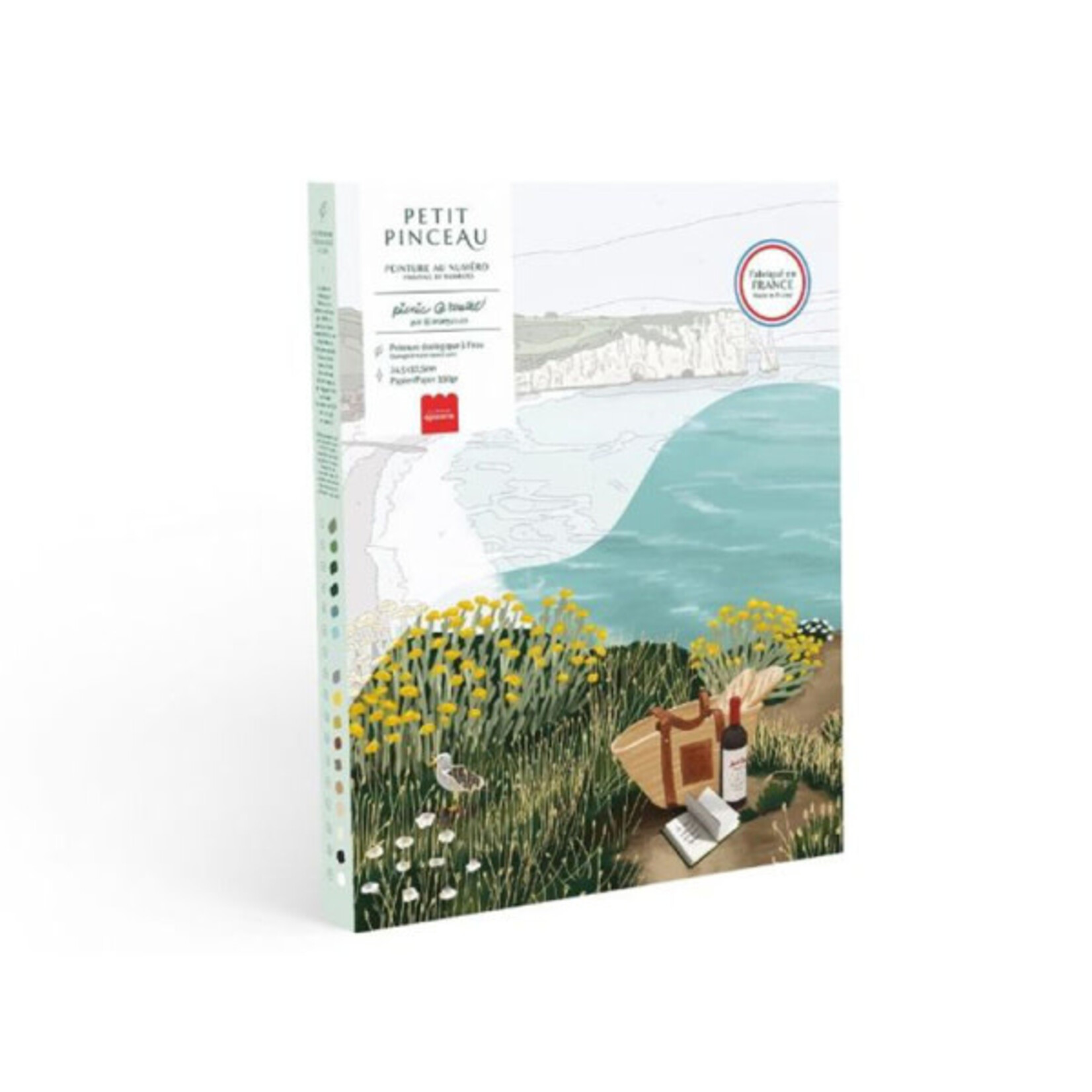 La petite épicerie La petite épicerie - Kit peinture au numéro - Picnic à Étretat / Ananya Bhandari