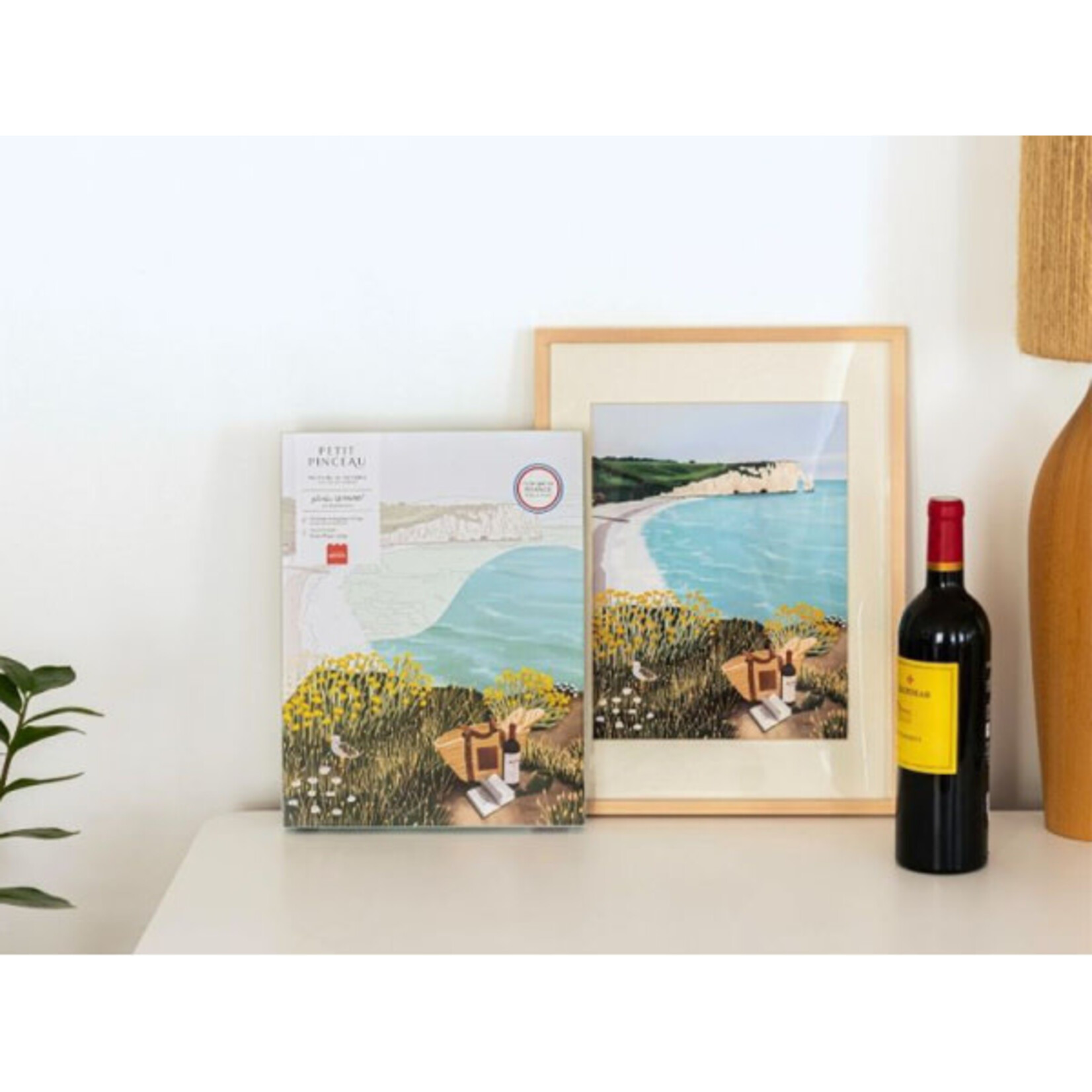 La petite épicerie La petite épicerie - Kit peinture au numéro - Picnic à Étretat / Ananya Bhandari