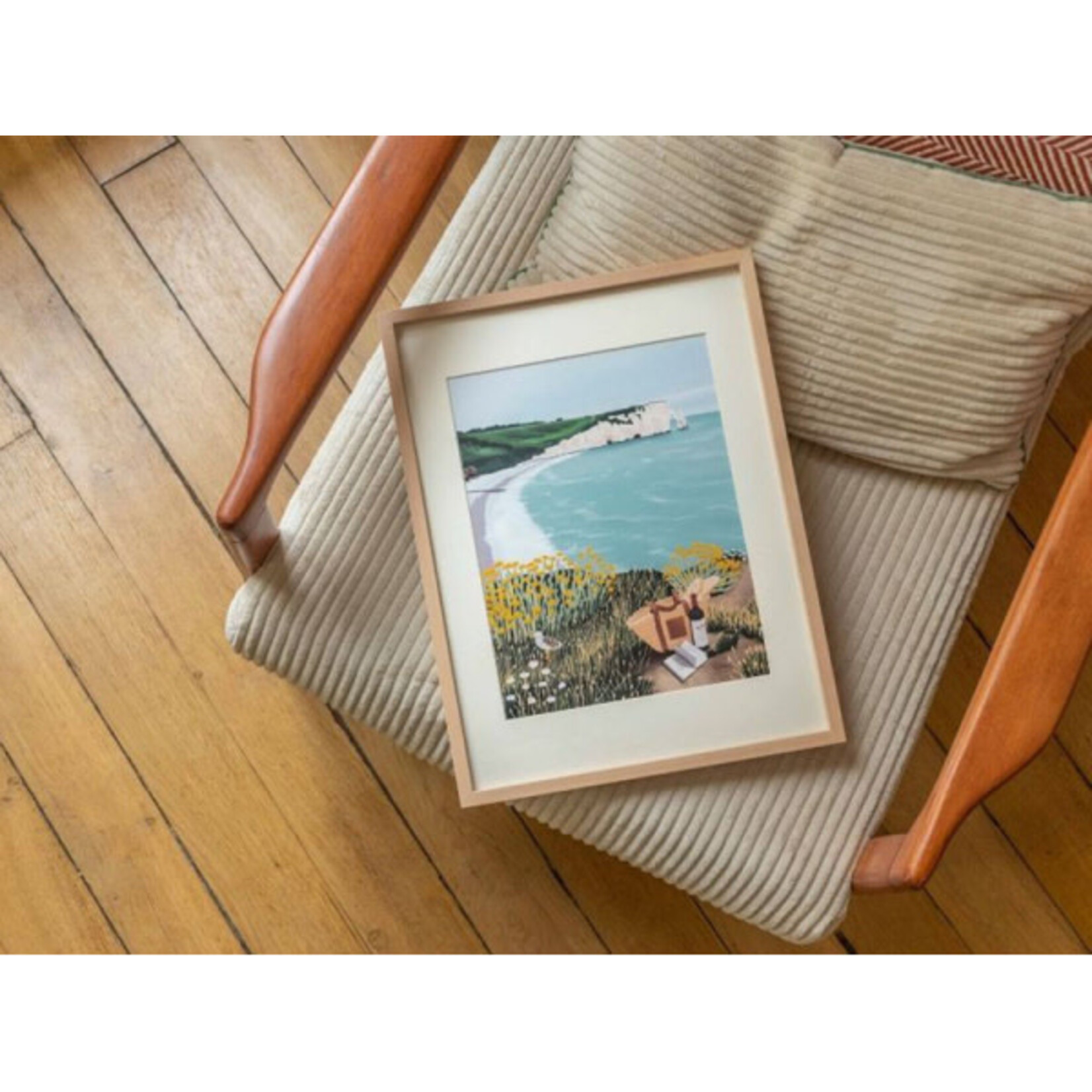 La petite épicerie La petite épicerie - Kit peinture au numéro - Picnic à Étretat / Ananya Bhandari