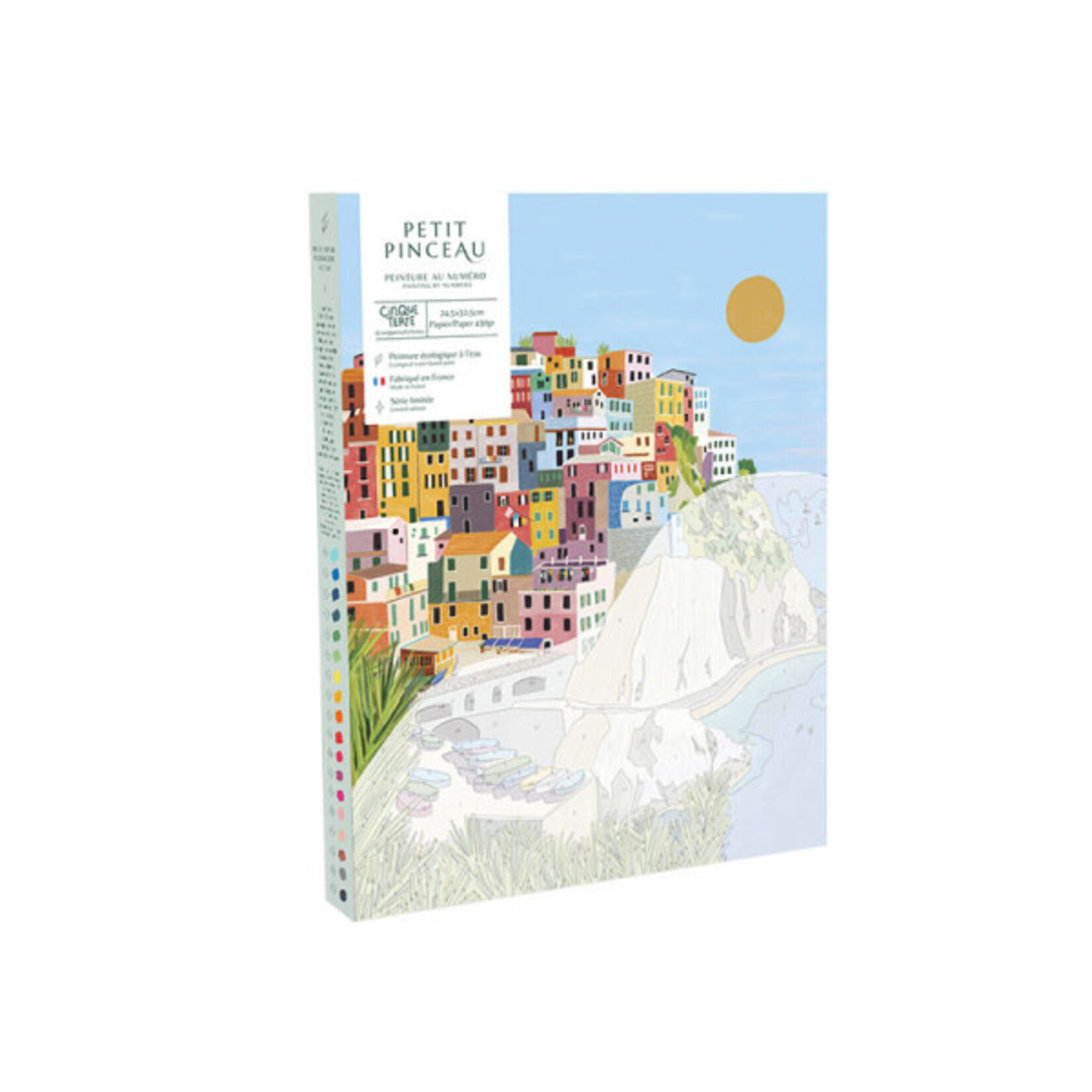 La petite épicerie La petite épicerie - Kit peinture au numéro - les cinque Terre / Kenzie Elston