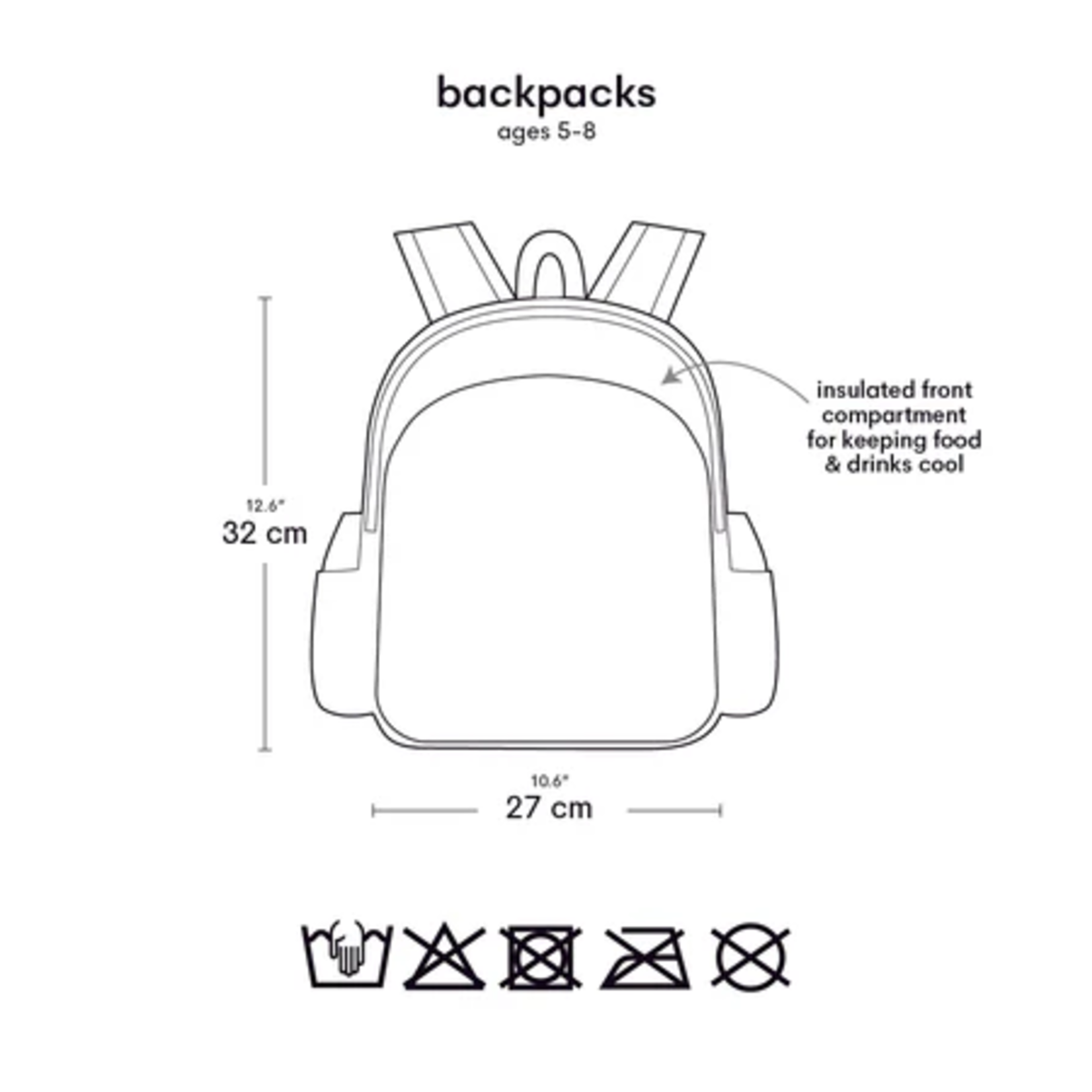 A little lovely company ALLC - Sac à dos isotherme – cerises