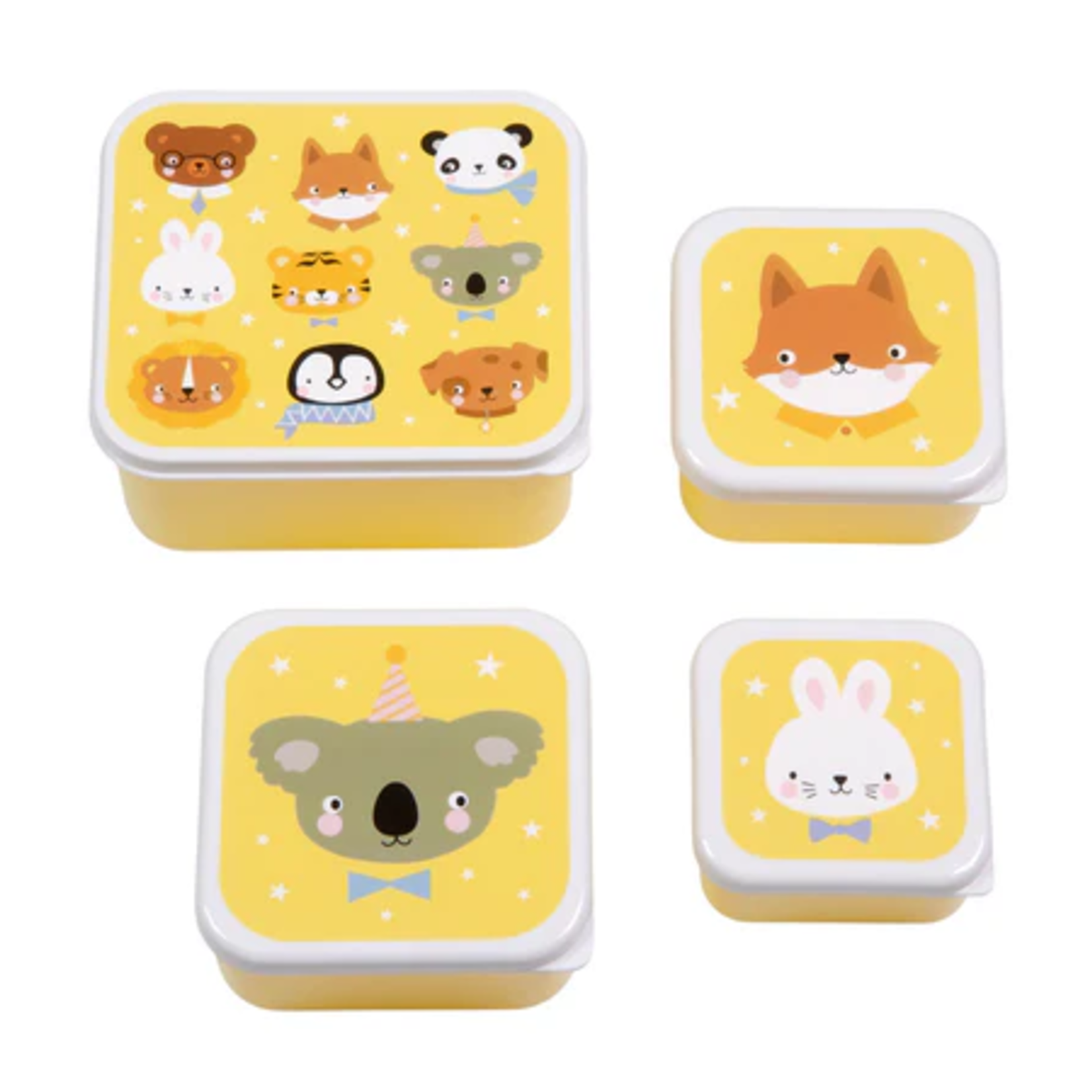 A little lovely company ALLC – Snack box x4 - animal friends