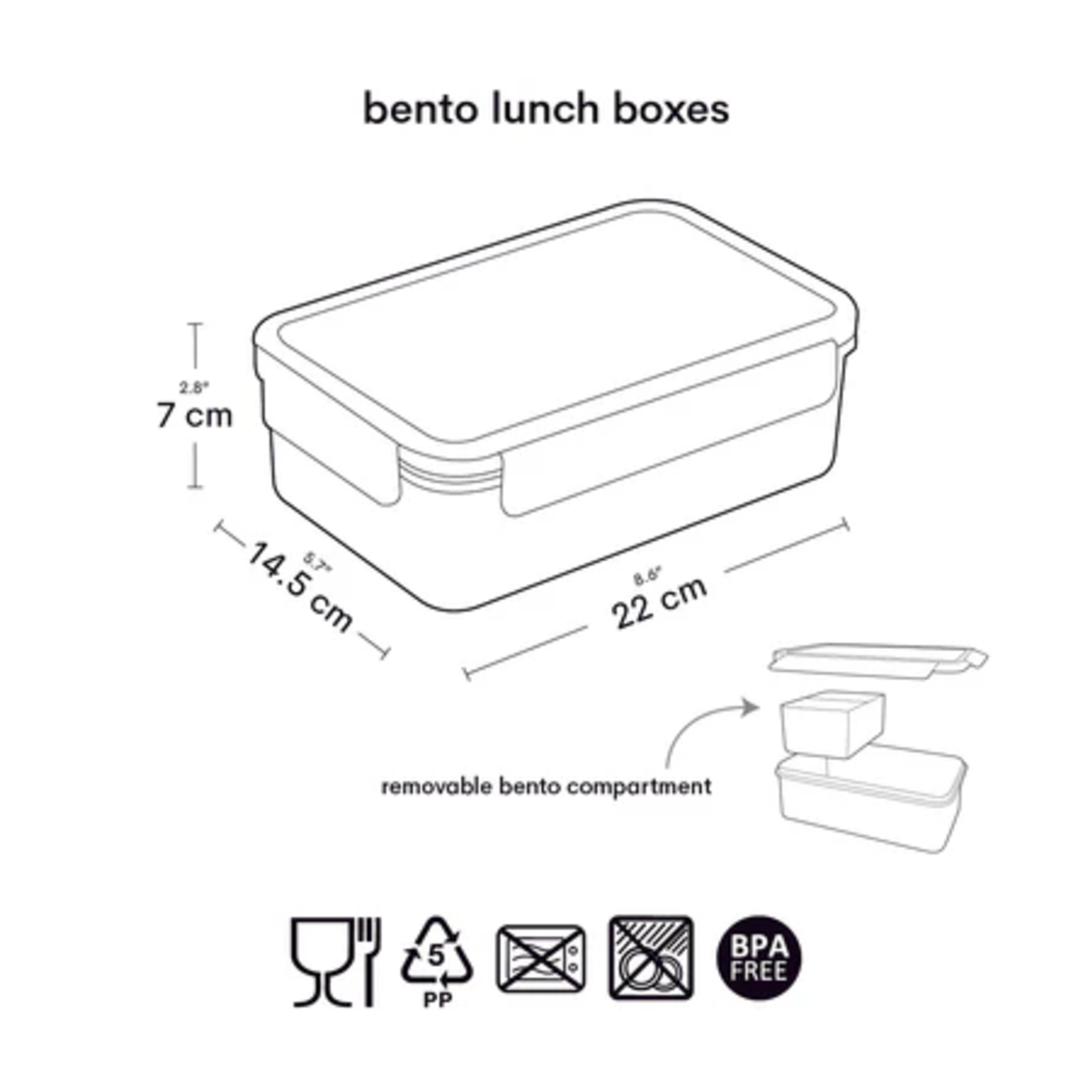 A little lovely company ALLC – Boite Bento – flower garden