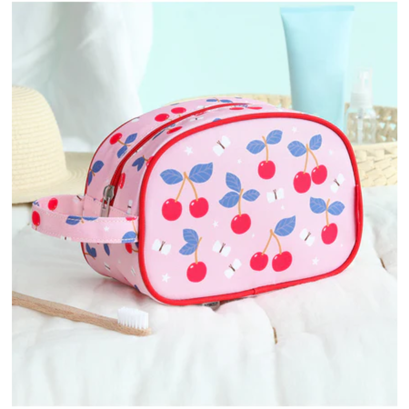 A little lovely company ALLC - trousse de toilette - cerises