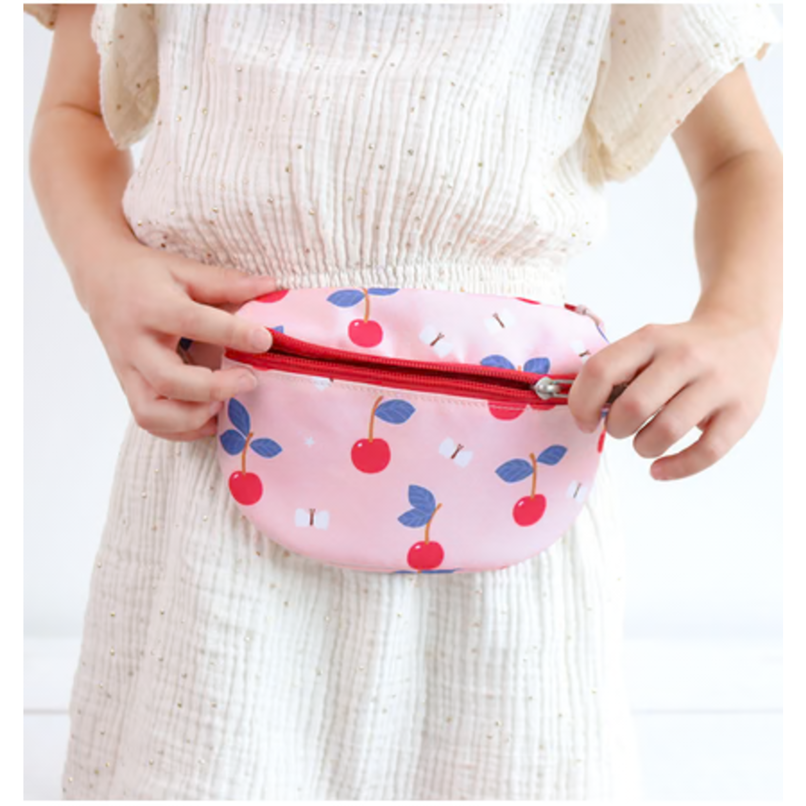 A little lovely company ALLC - sac banane - cerises