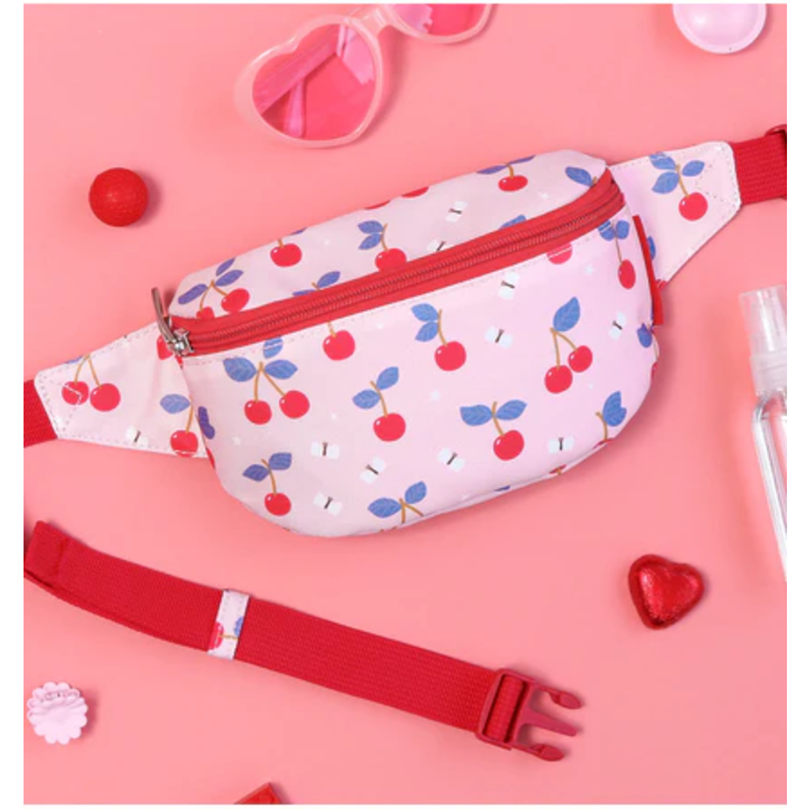 A little lovely company ALLC - sac banane - cerises