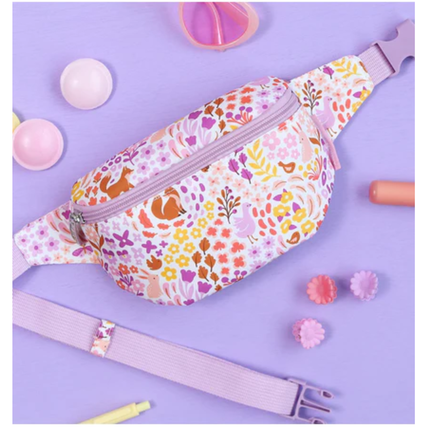 A little lovely company ALLC - sac banane - flower garden