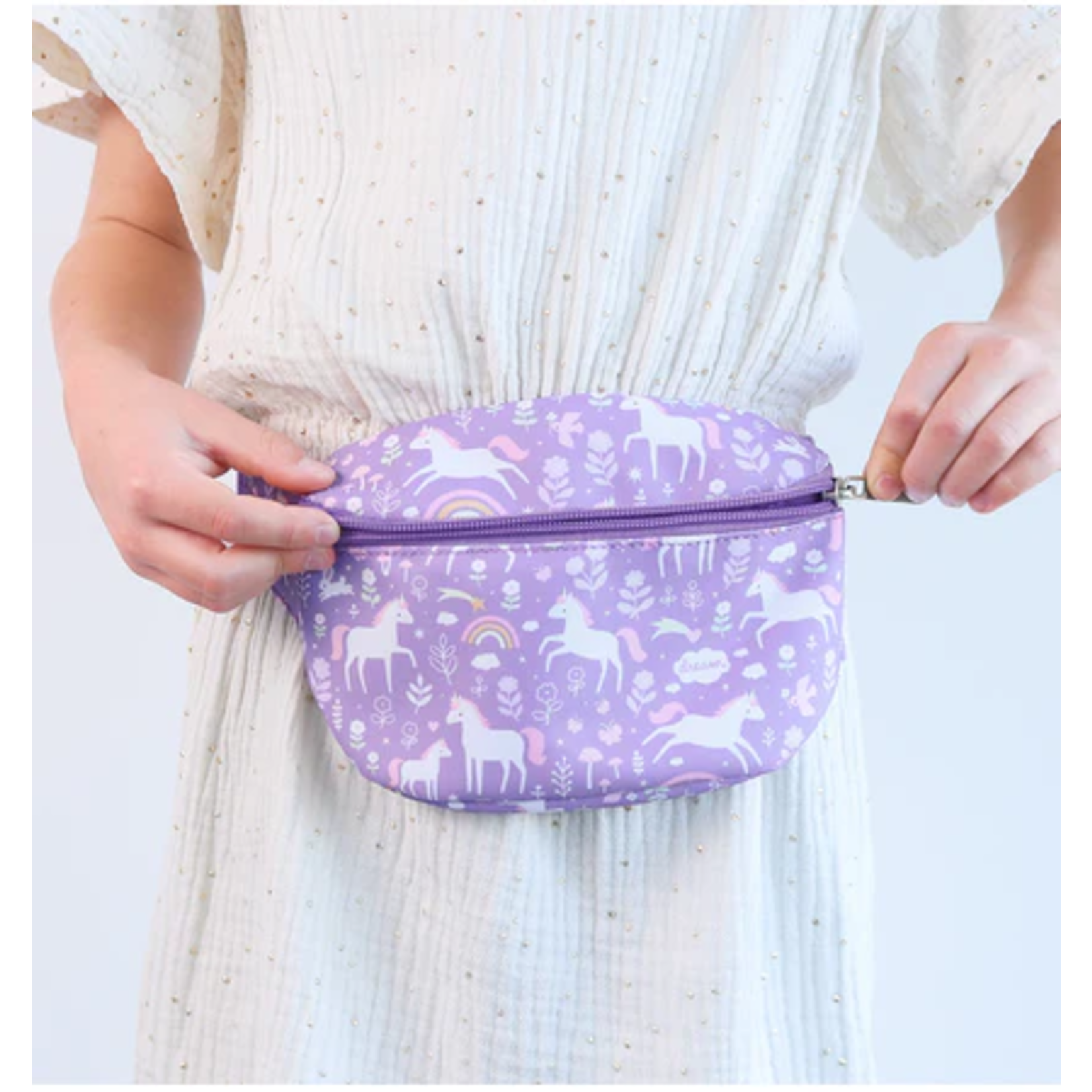 A little lovely company ALLC - sac banane - licornes