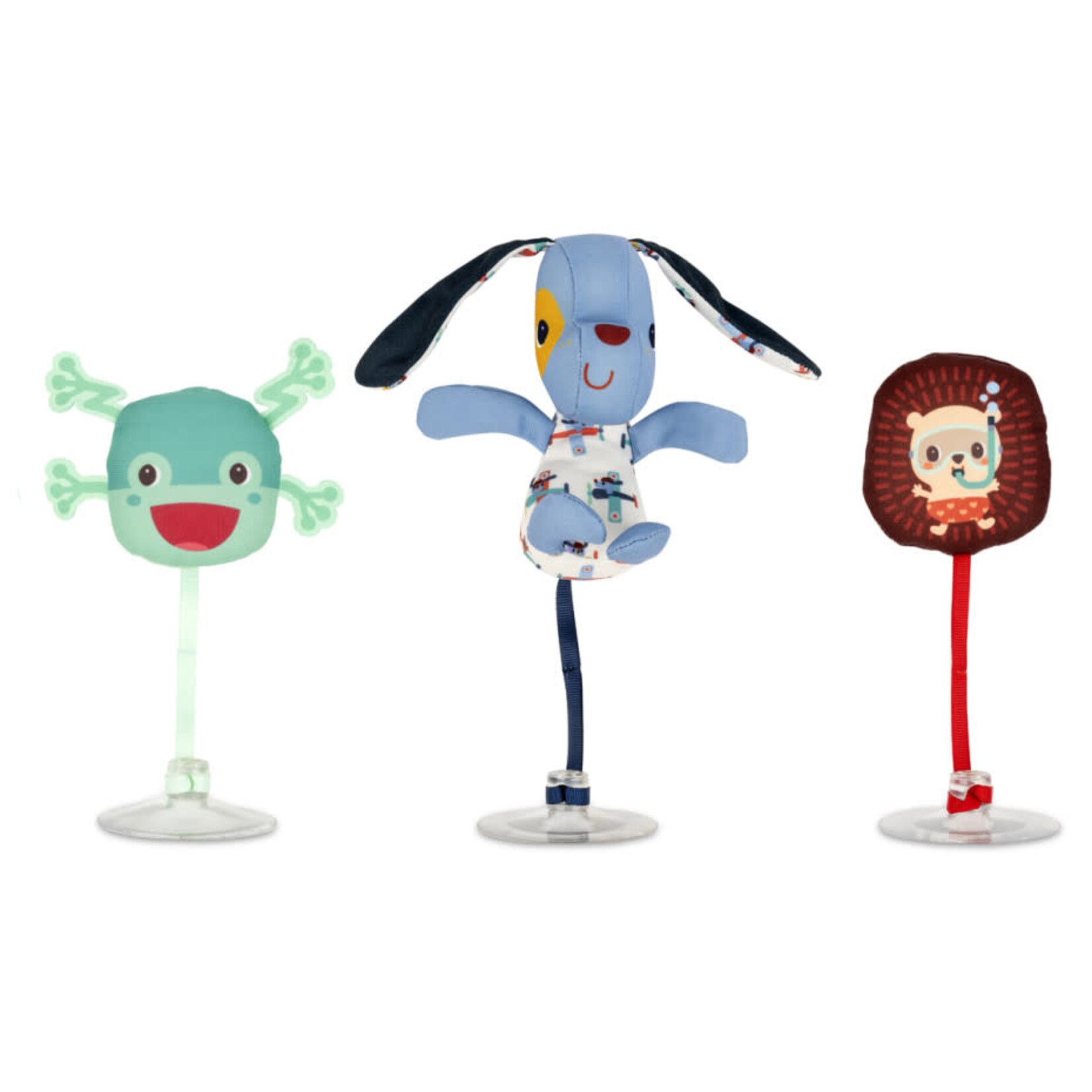 Lilliputiens Lilliputiens - Jules - 3 personnages de bain ventouse