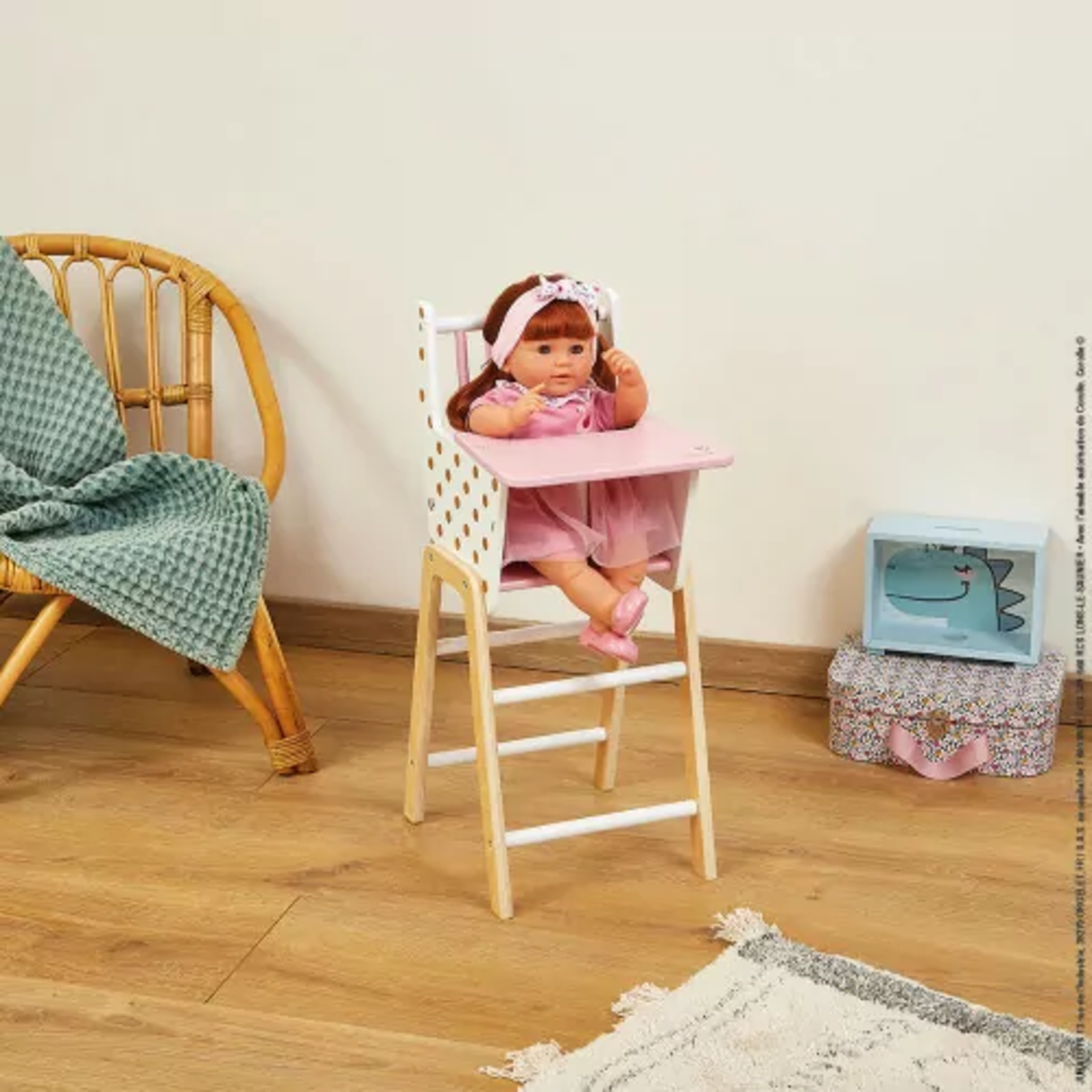 Janod Janod - chaise haute - candy chic