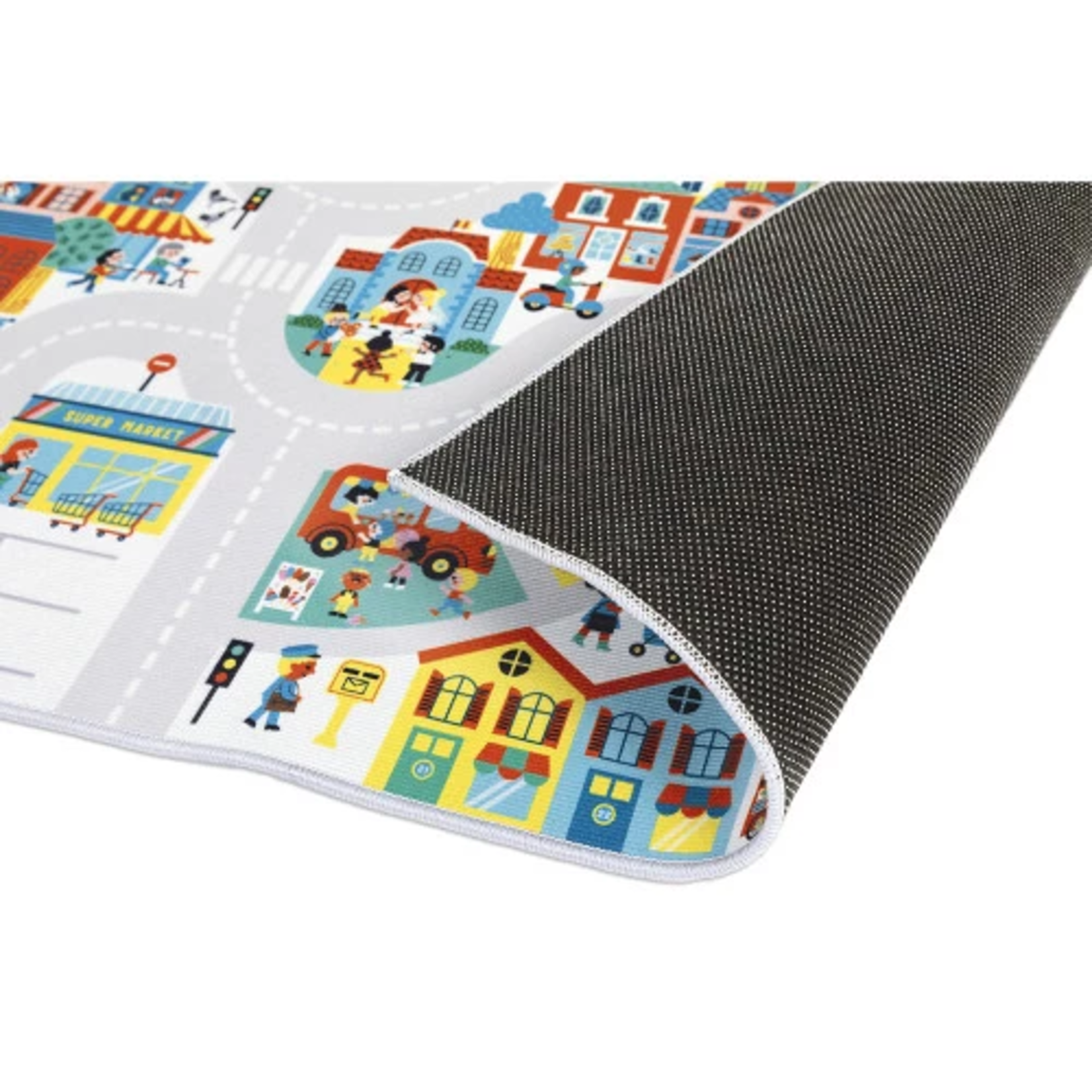 Janod Janod - cross roads - tapis - ville